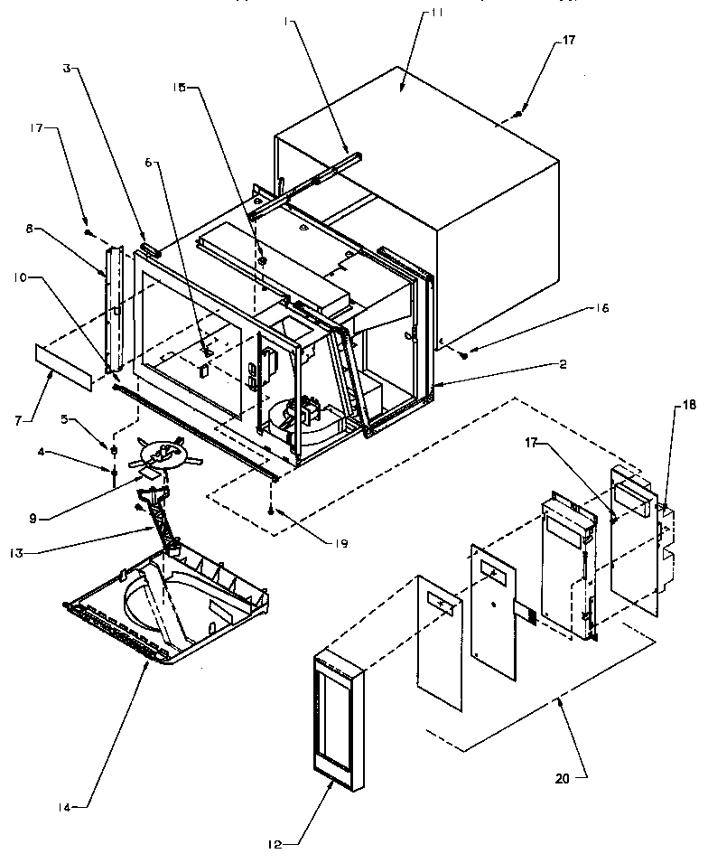 01 - CHASSIS ASSY & CONTROL PANEL