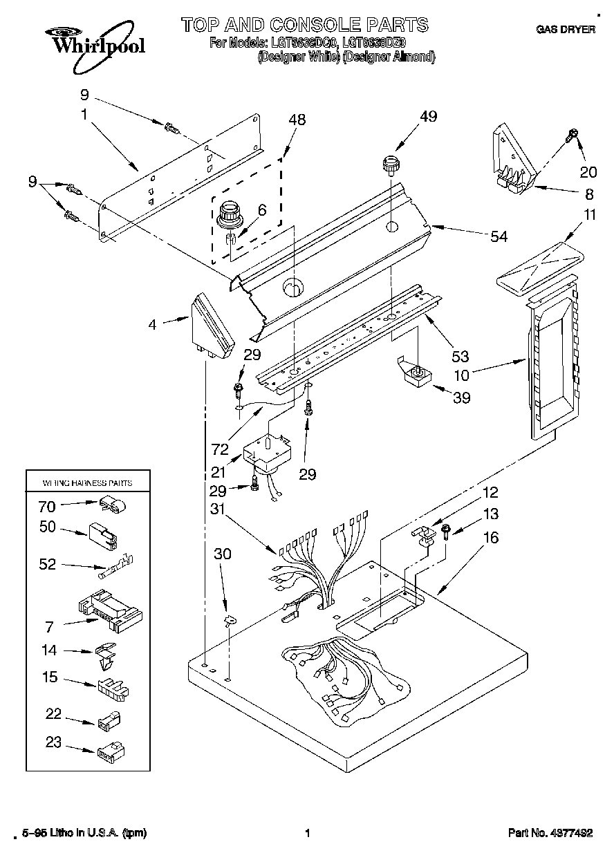 01 - TOP AND CONSOLE, LIT/OPTIONAL