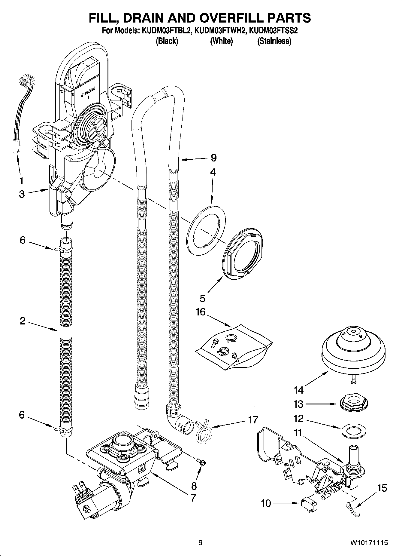 06 - FILL, DRAIN AND OVERFILL PARTS