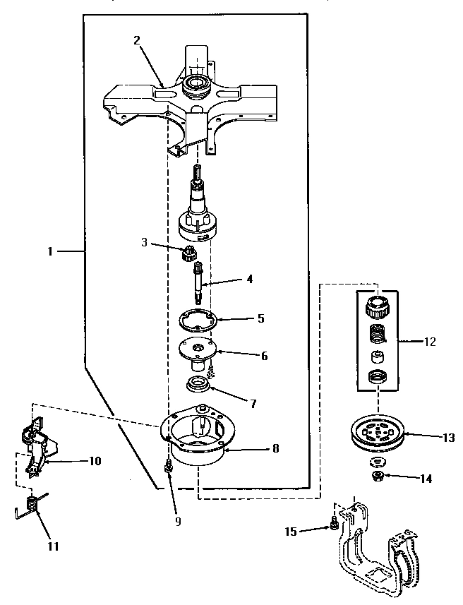 03 - CLUTCH BASE AND CLUTCH ASSY