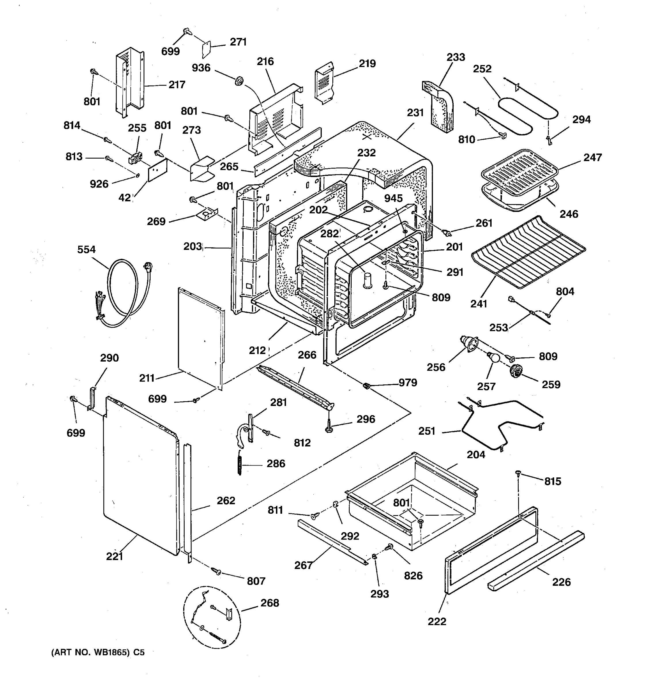 BODY & DRAWER PARTS