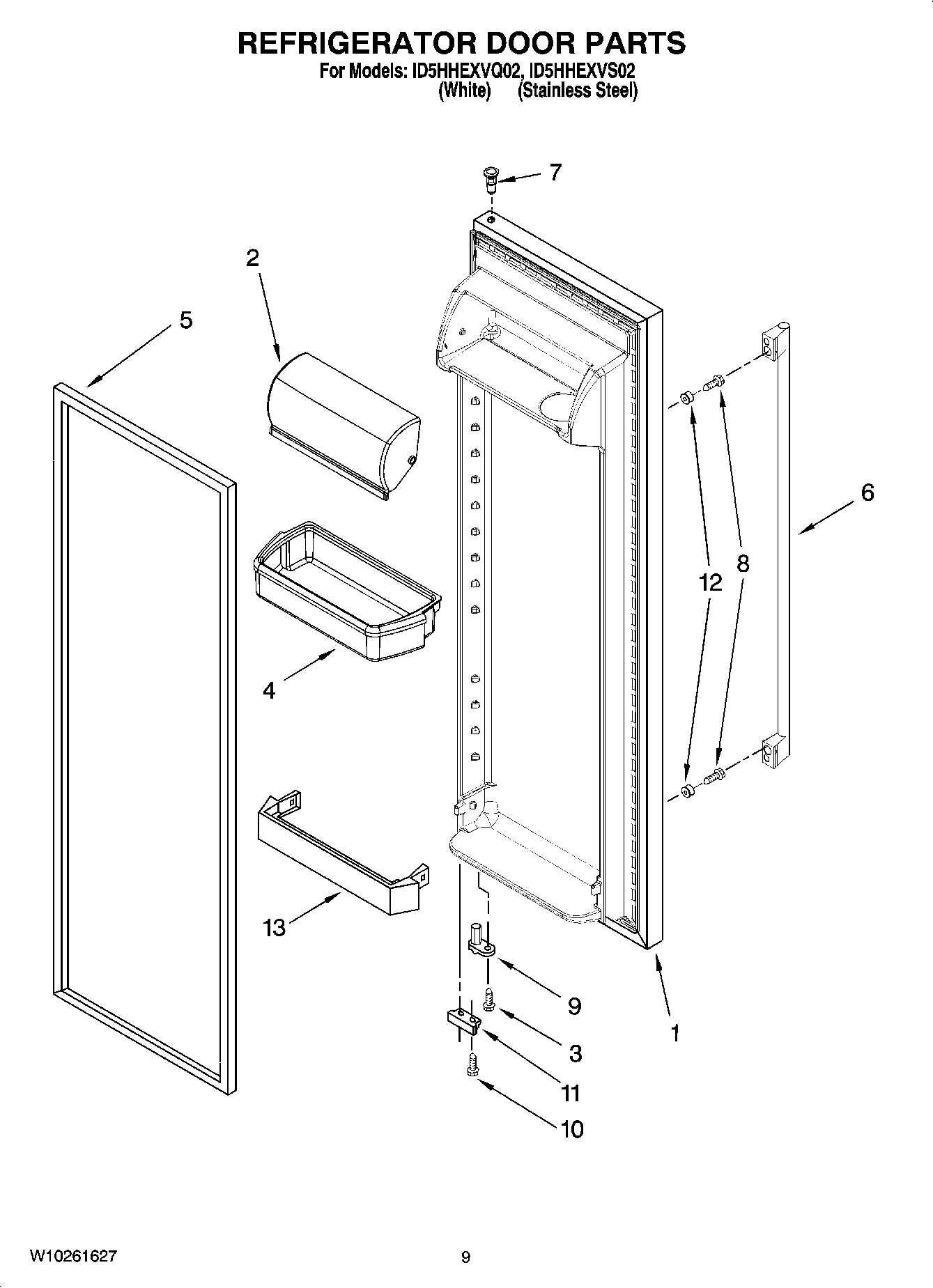 06 - REFRIGERATOR DOOR PARTS
