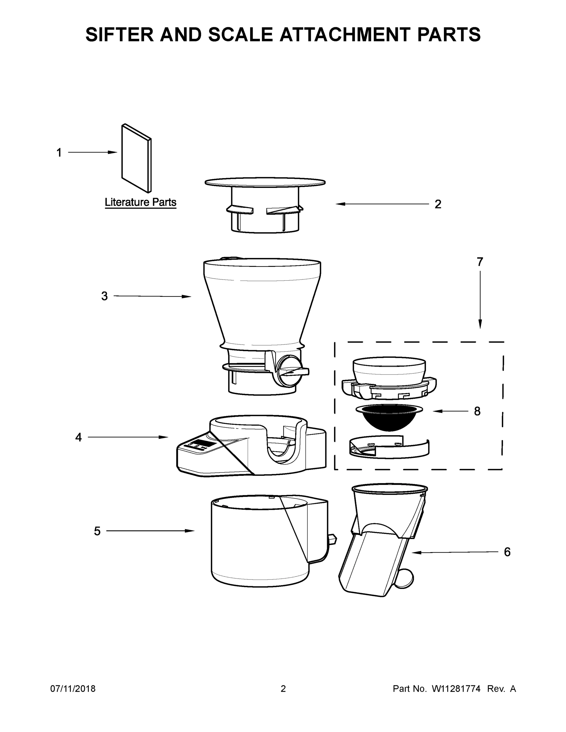 02 - SIFTER AND SCALE ATTACHMENT PARTS