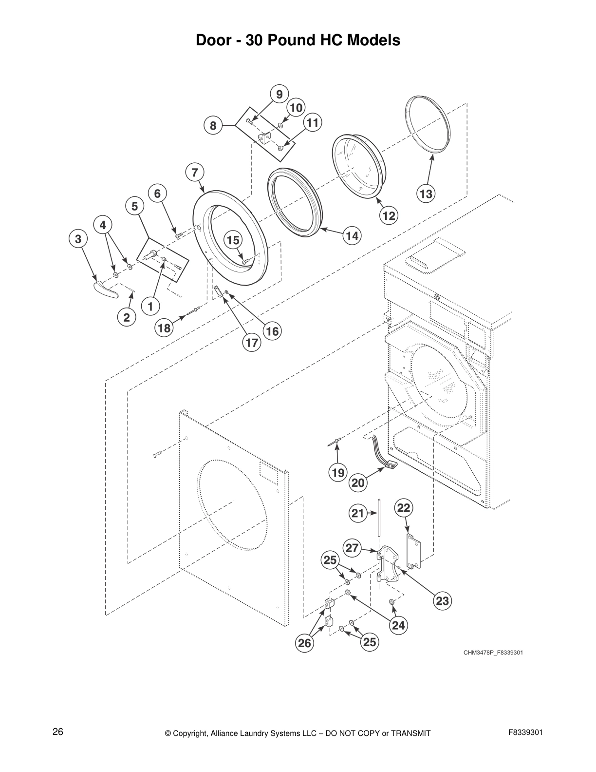 Door - 30 Pound HC Models