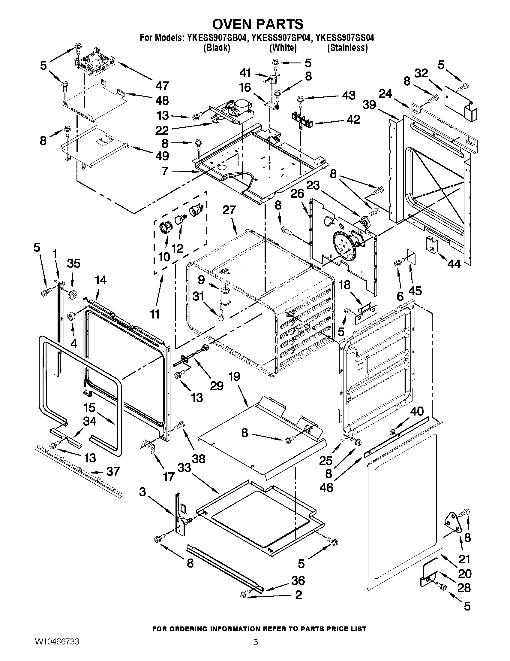 02 - OVEN PARTS