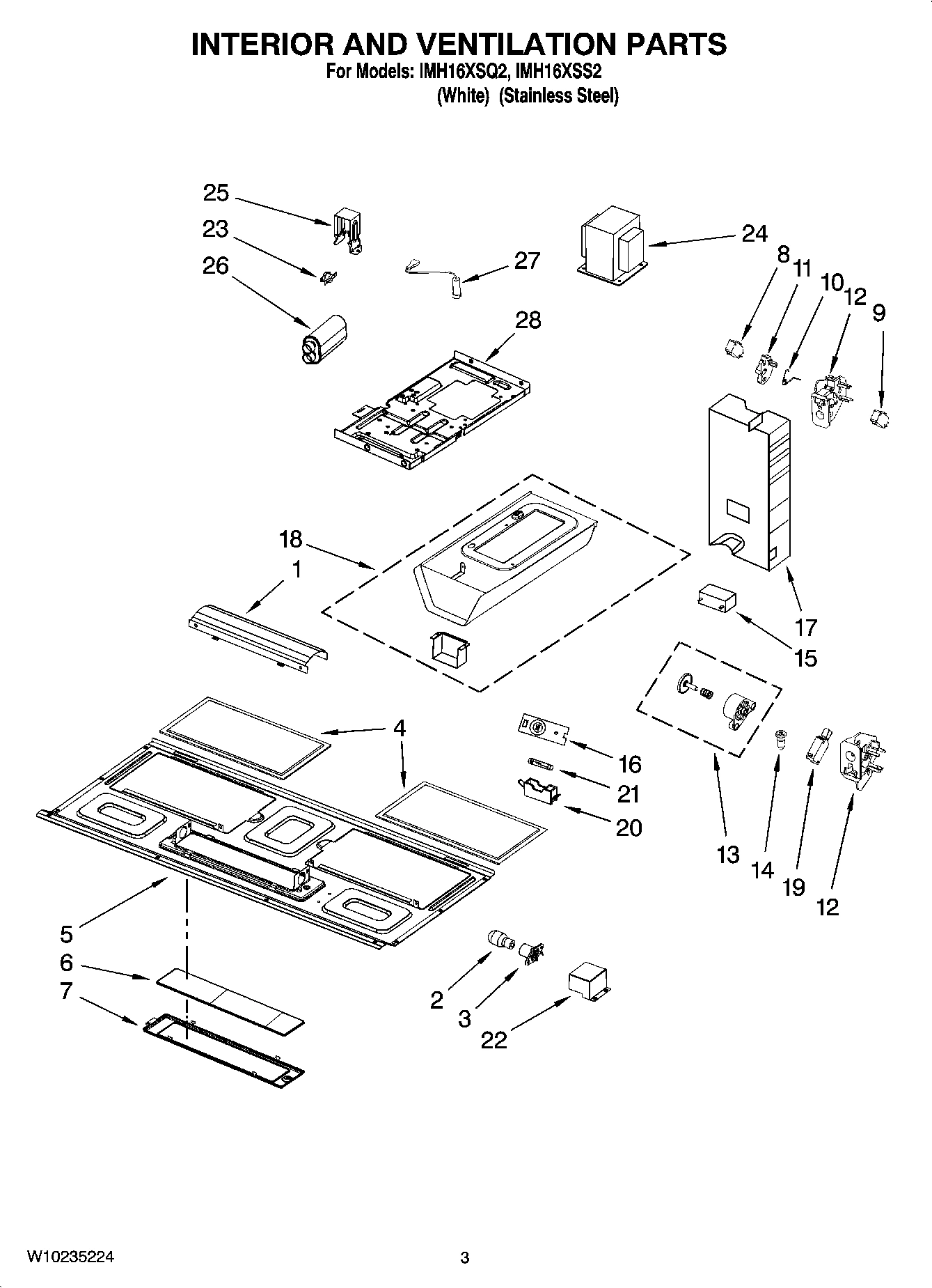 03 - INTERIOR AND VENTILATION PARTS