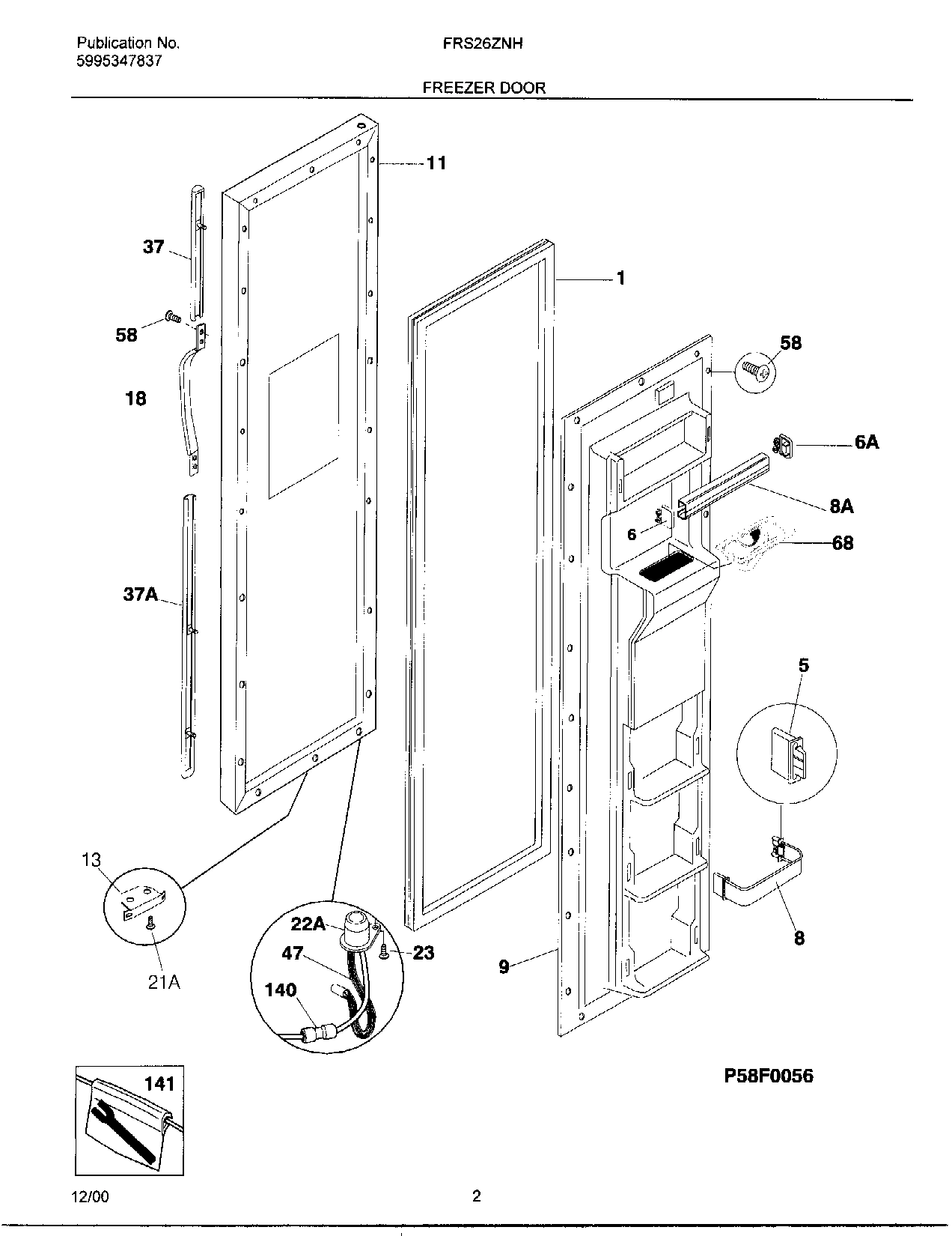 02 - FREEZER DOOR