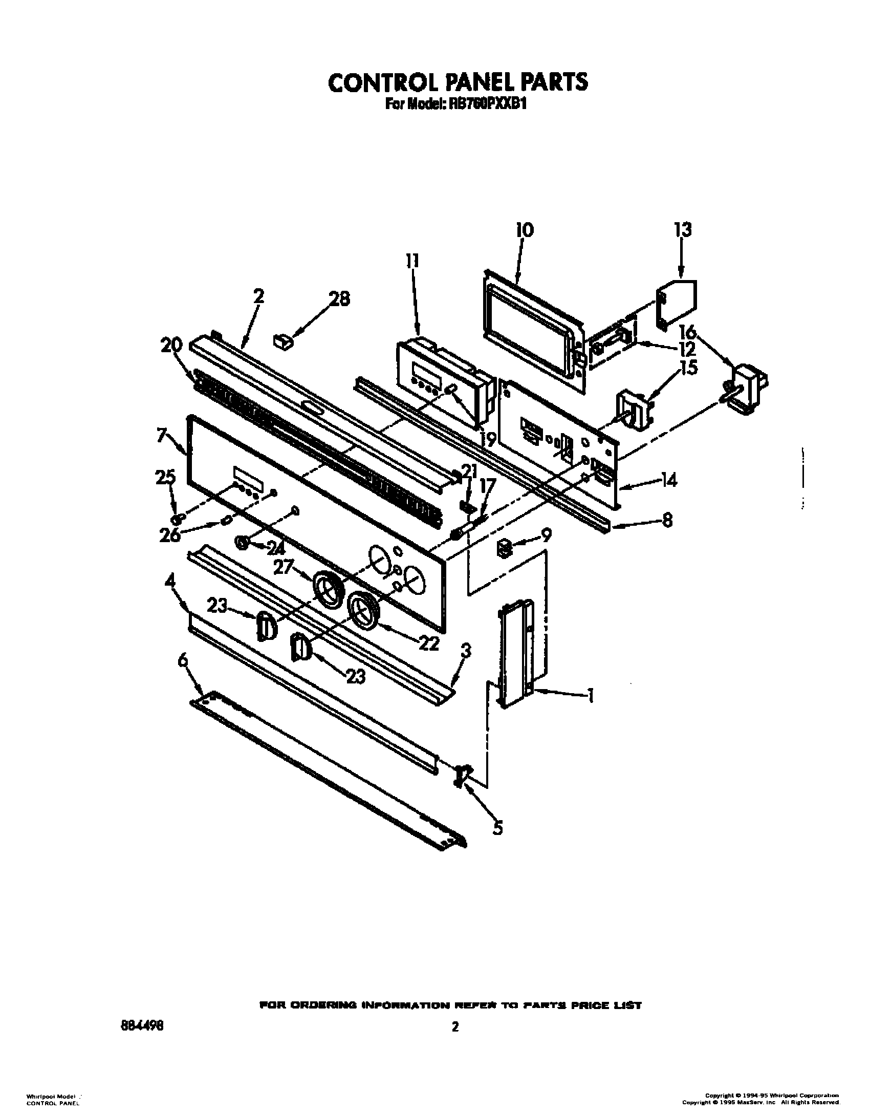 02 - CONTROL PANEL, OPTIONAL