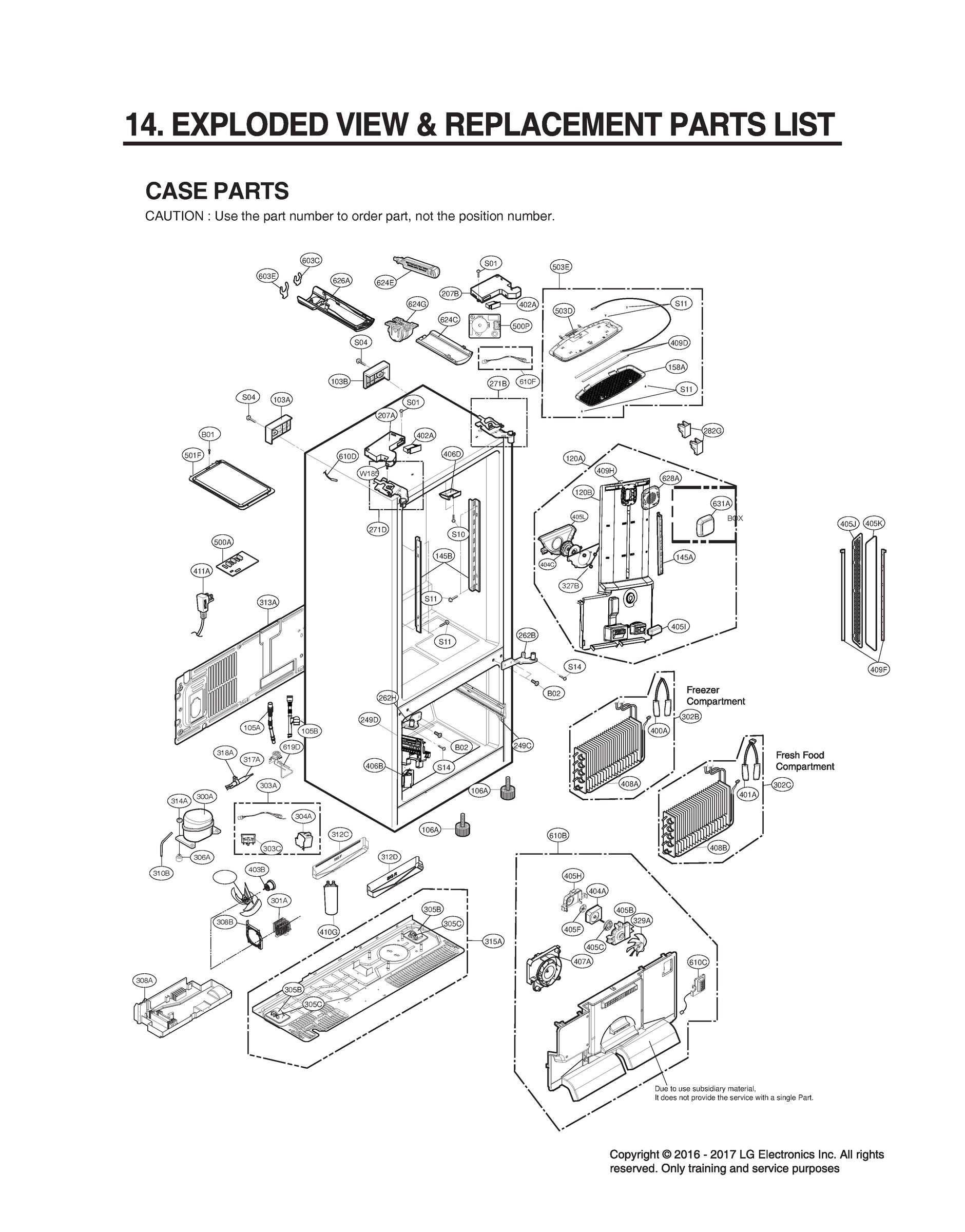 CASE PARTS