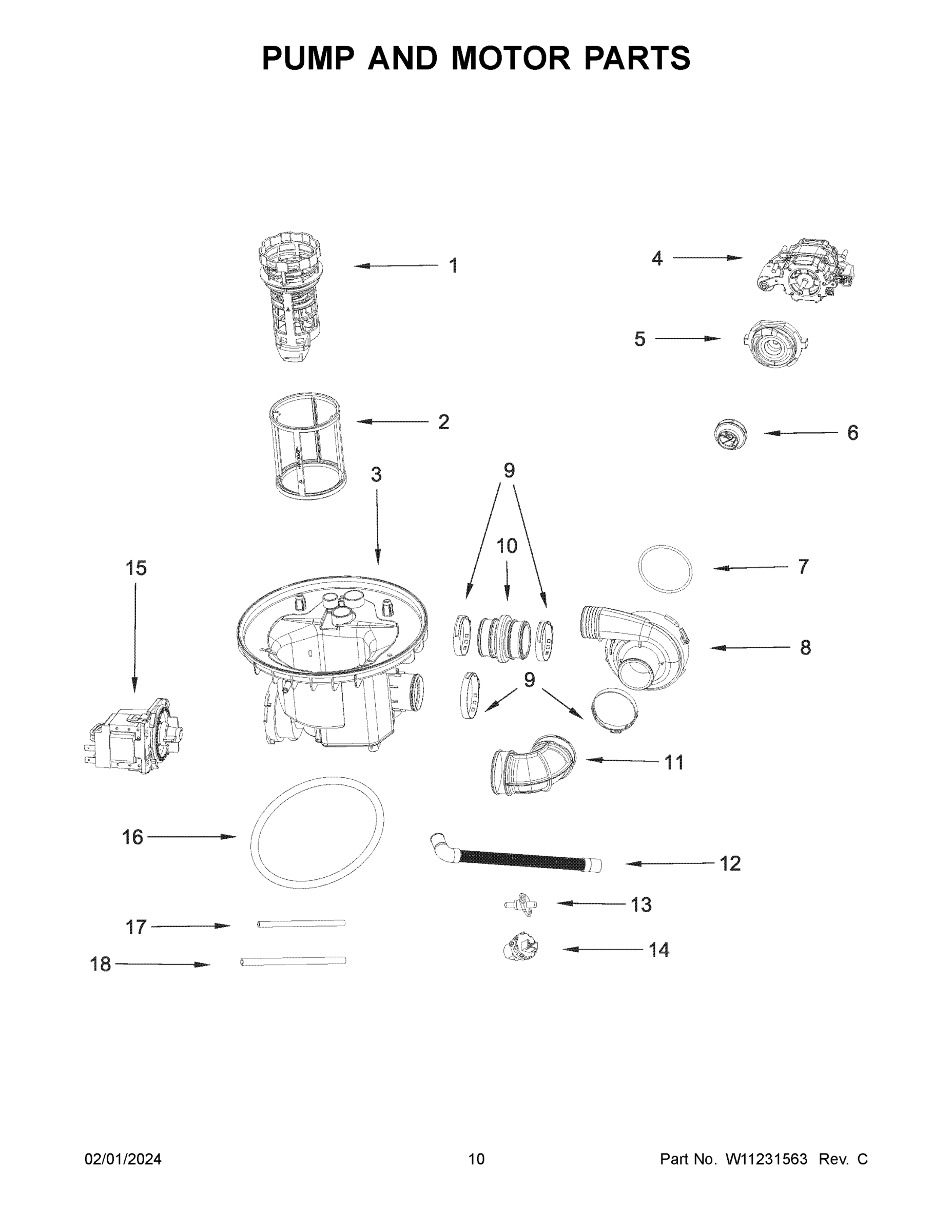 06 - PUMP AND MOTOR PARTS