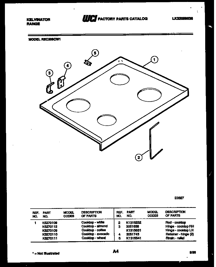 03 - COOKTOP PARTS