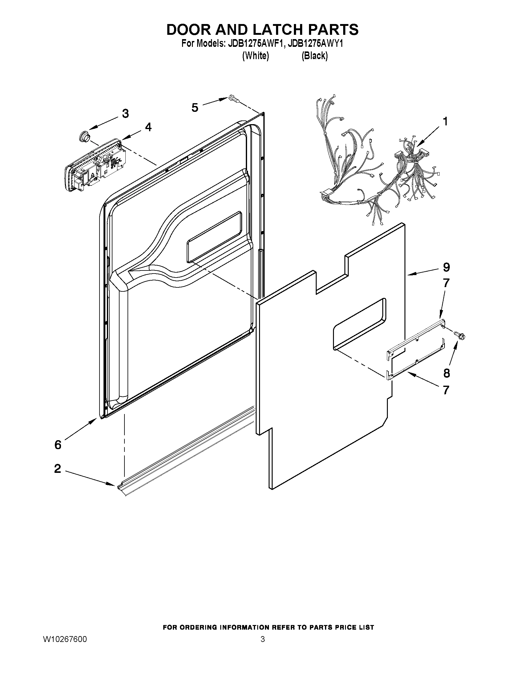 03 - DOOR AND LATCH PARTS