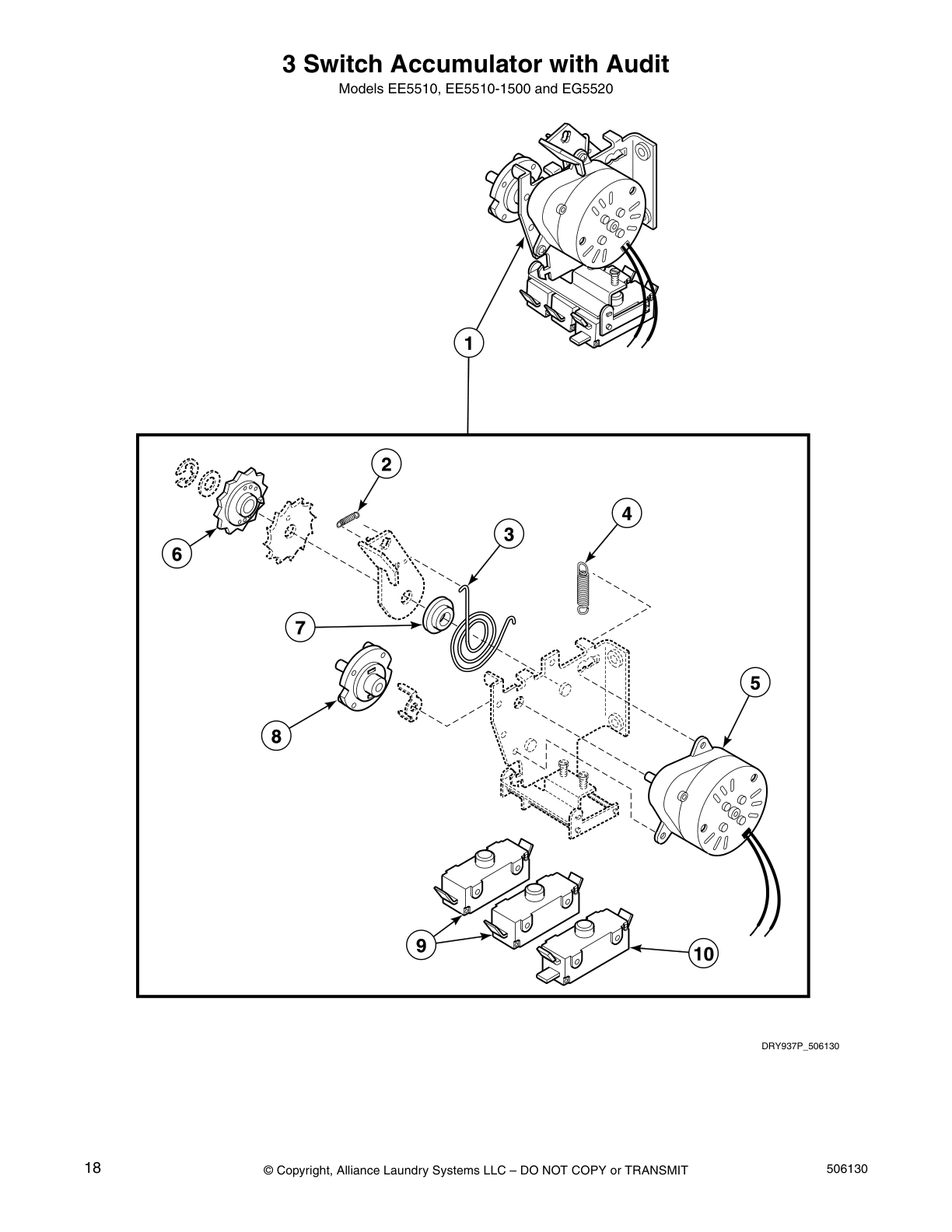 3 Switch Accumulator with Audit