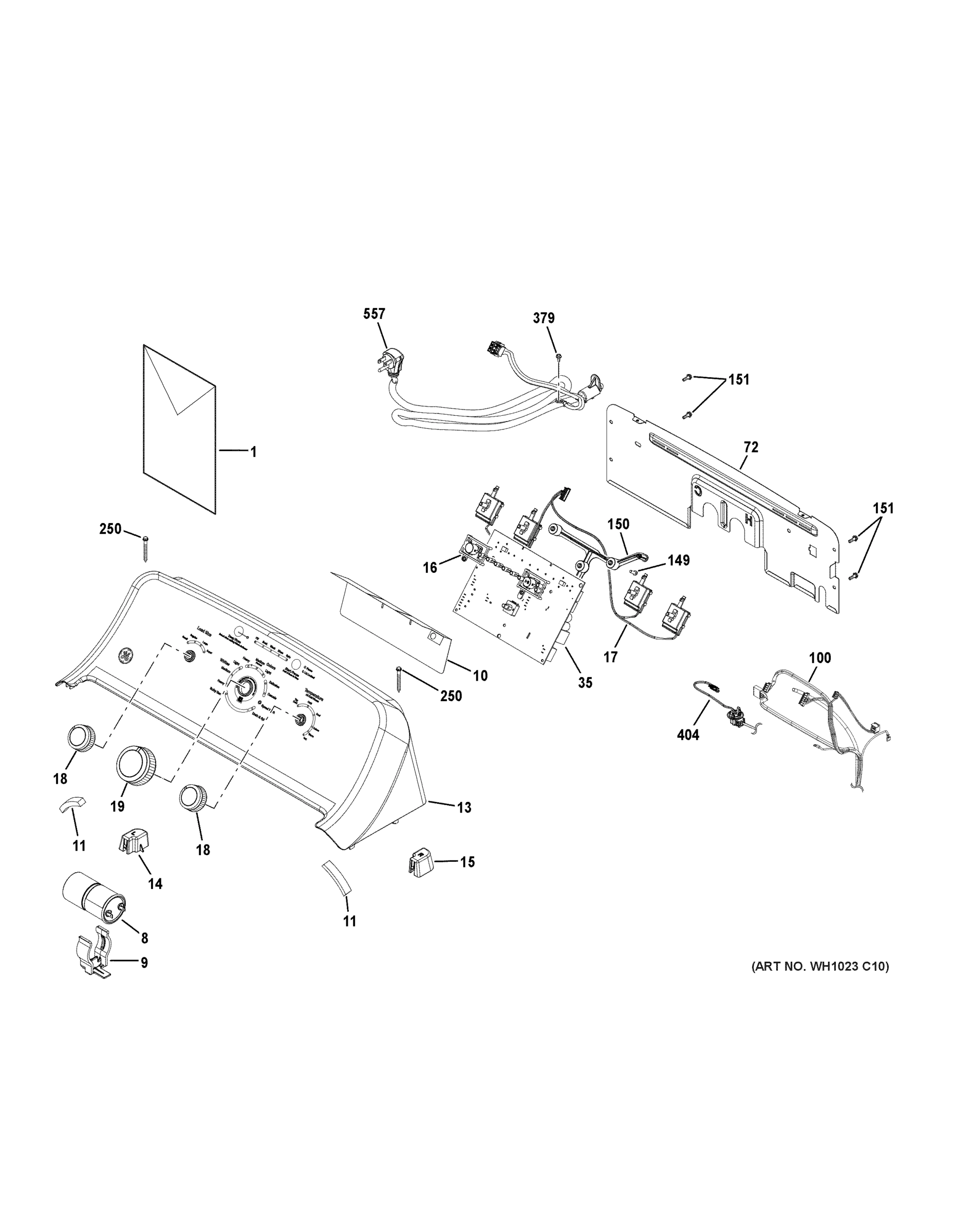 CONTROLS & BACKSPLASH