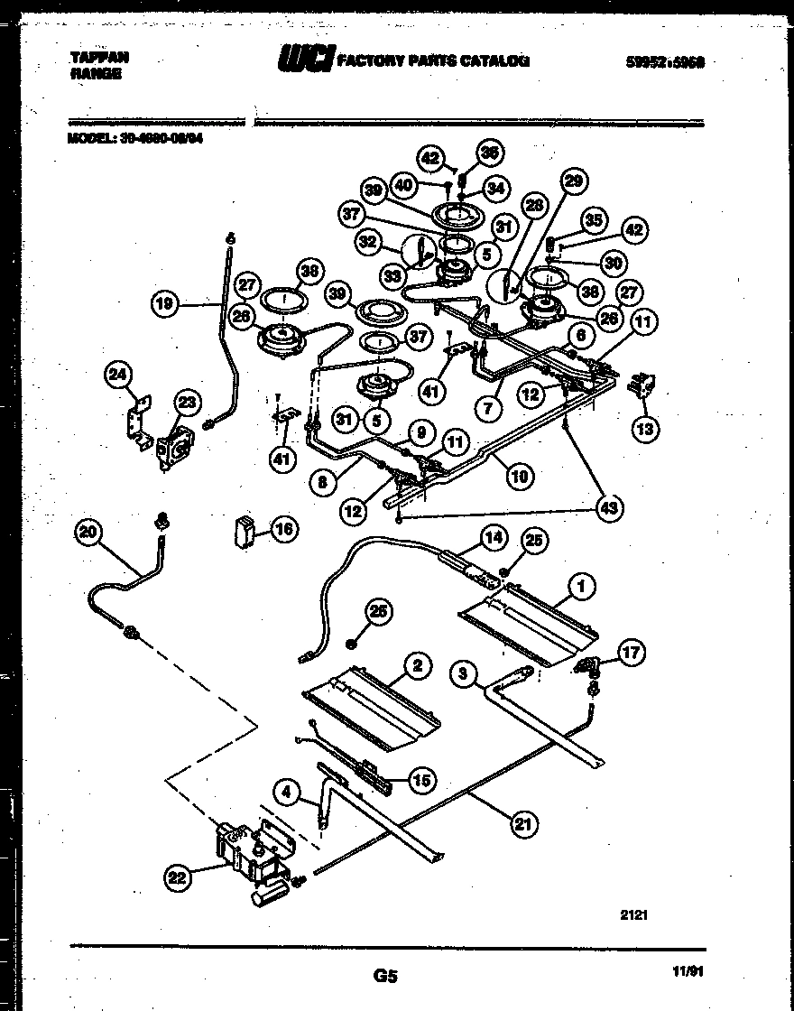 05 - BURNER, MANIFOLD AND GAS CONTROL