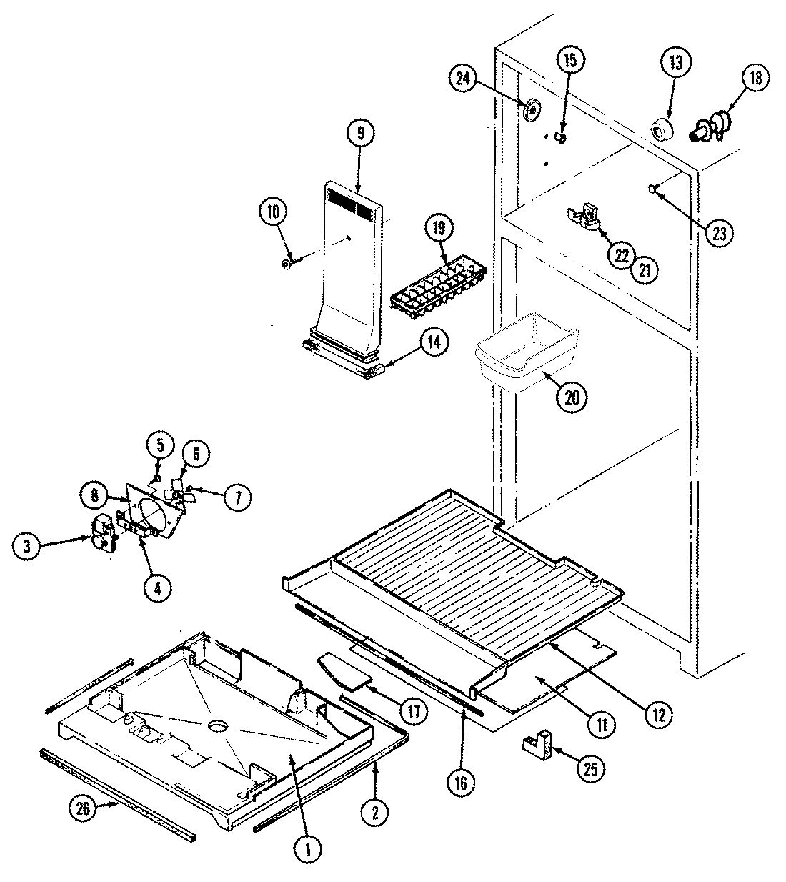 01 - FREEZER COMPARTMENT