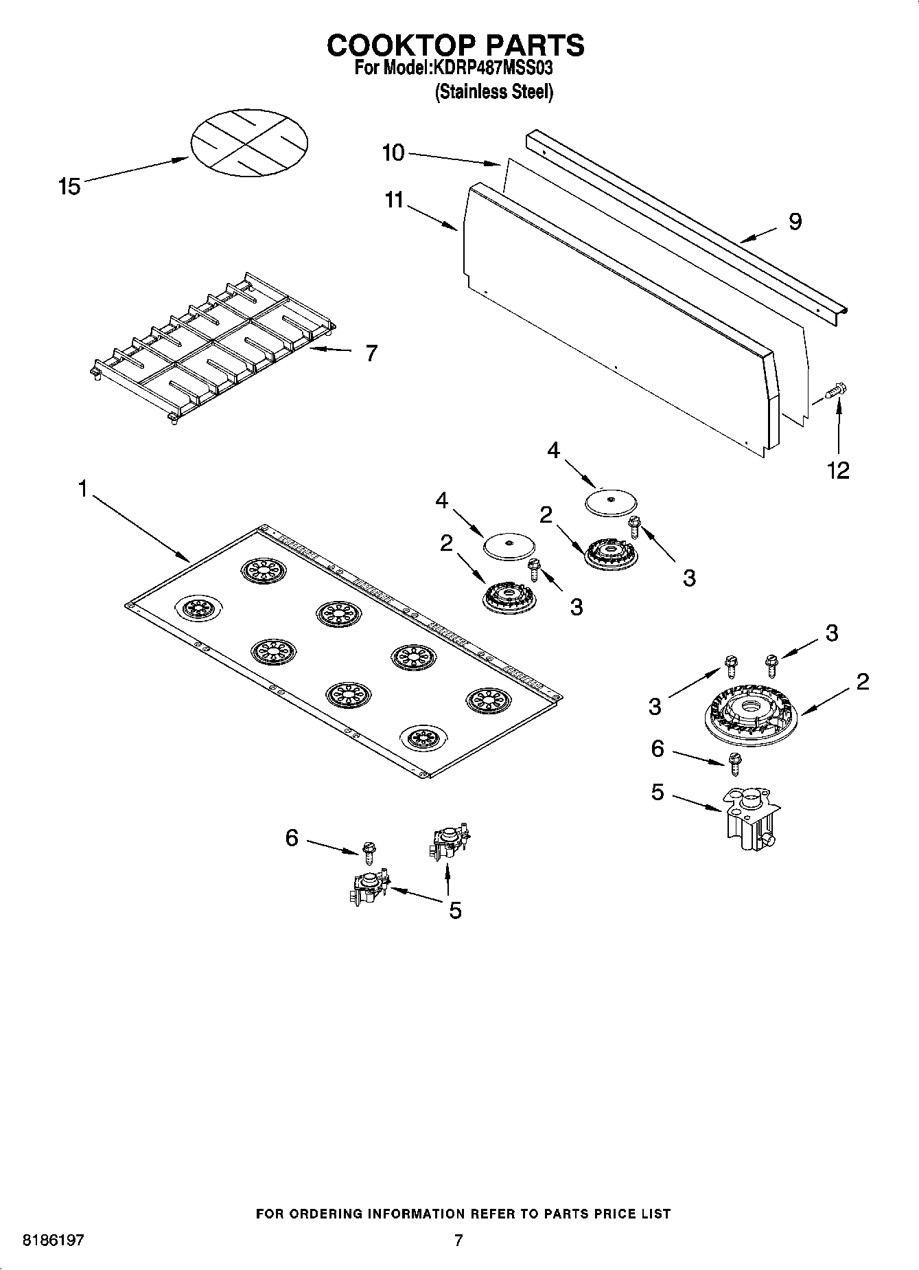 06 - COOKTOP PARTS