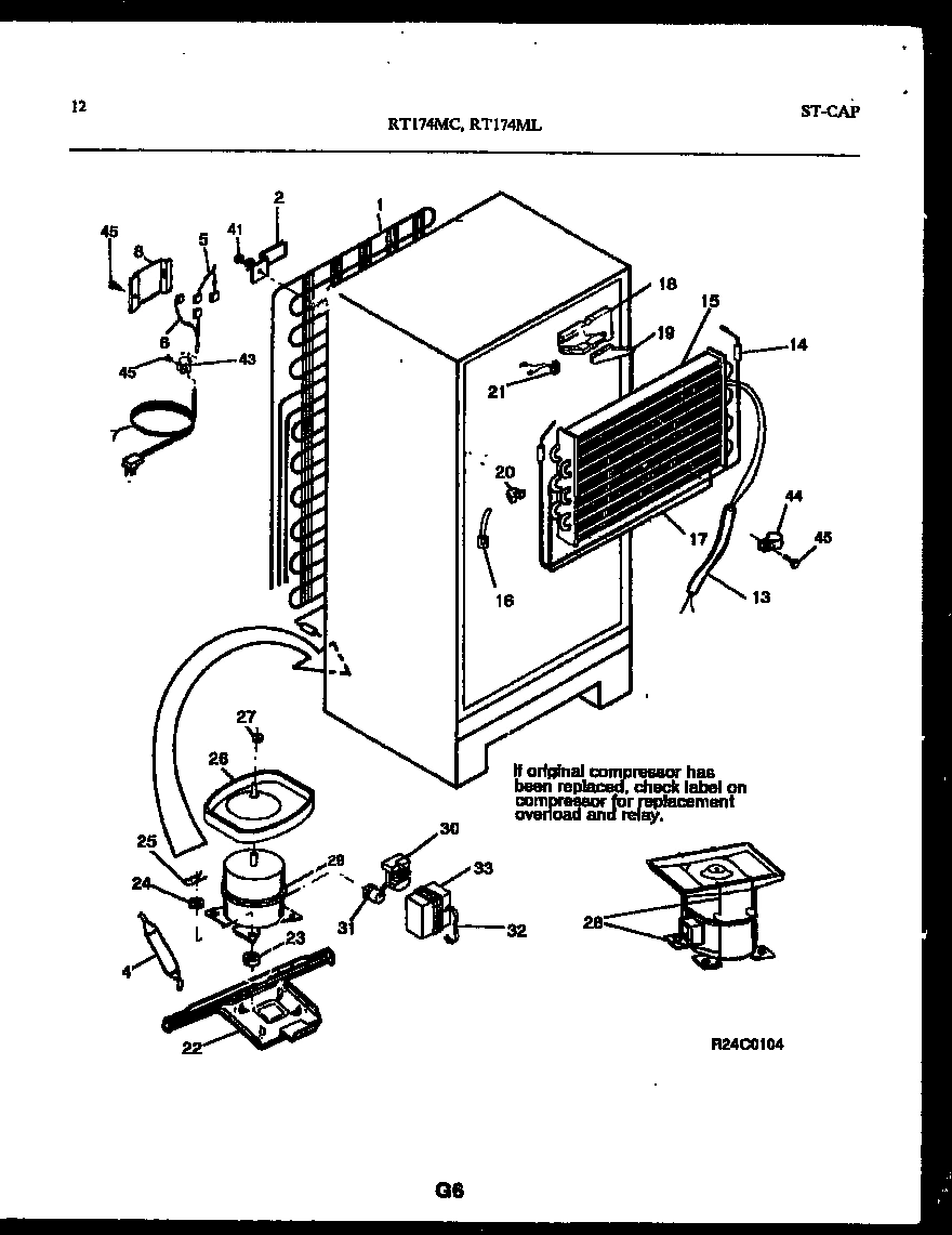 07 - SYSTEM AND AUTOMATIC DEFROST PARTS