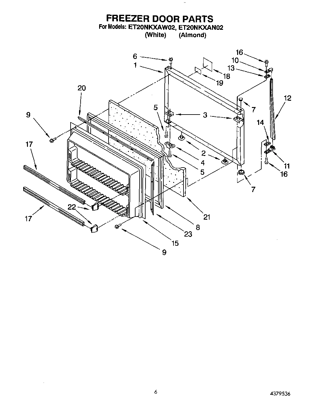 05 - FREEZER DOOR
