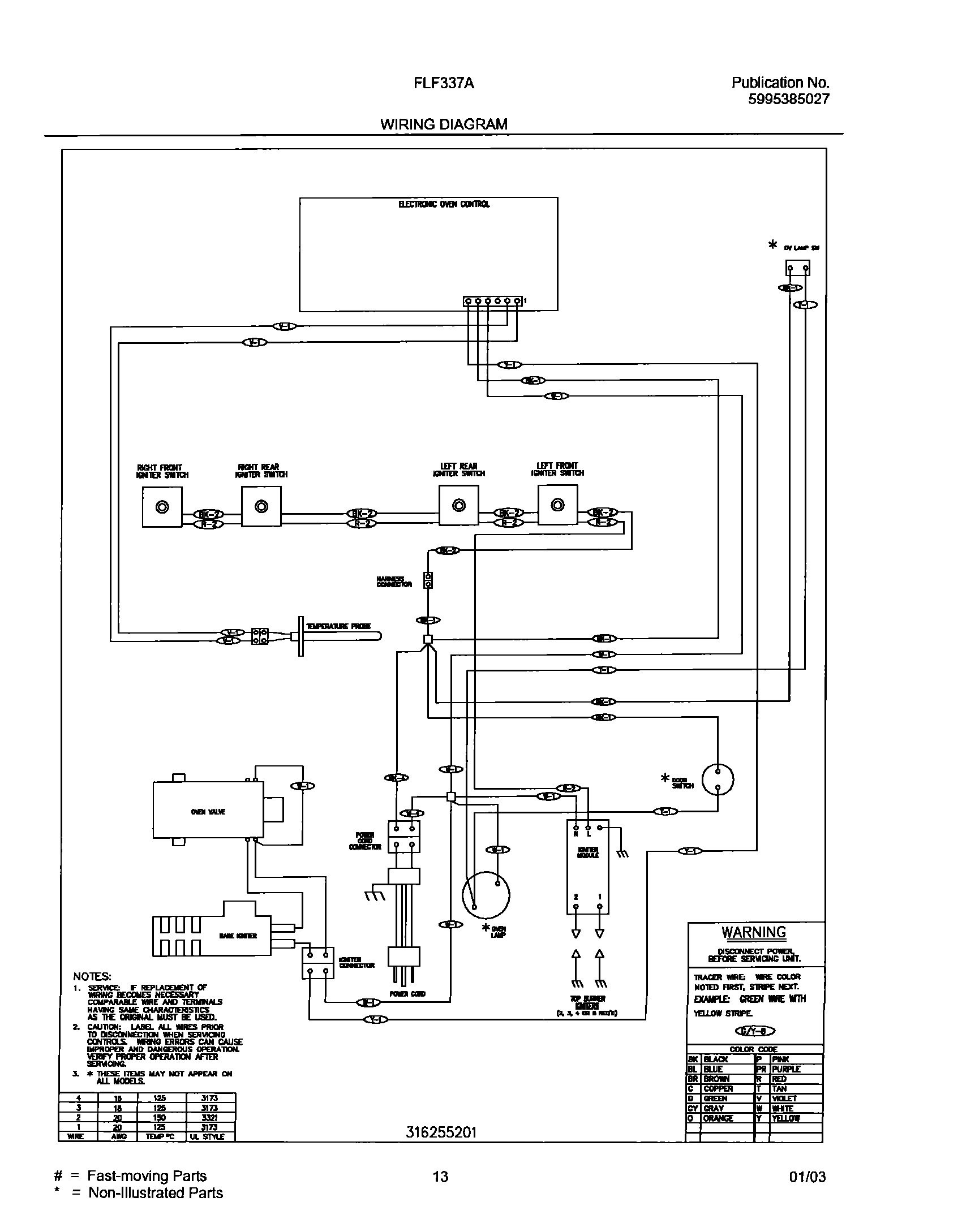 13 - WIRING DIAGRAM