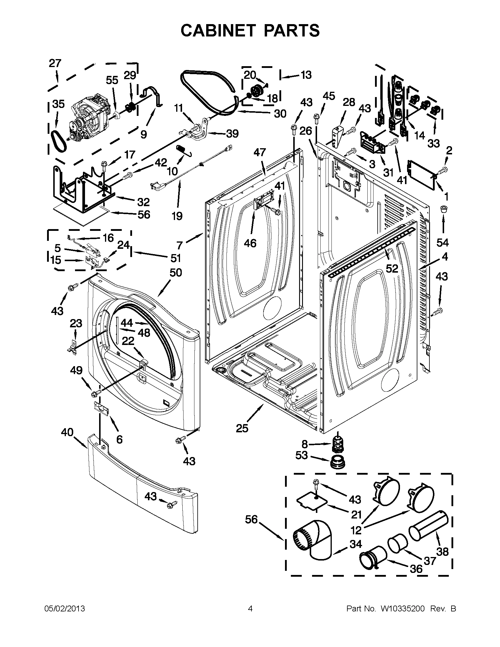 02 - CABINET PARTS