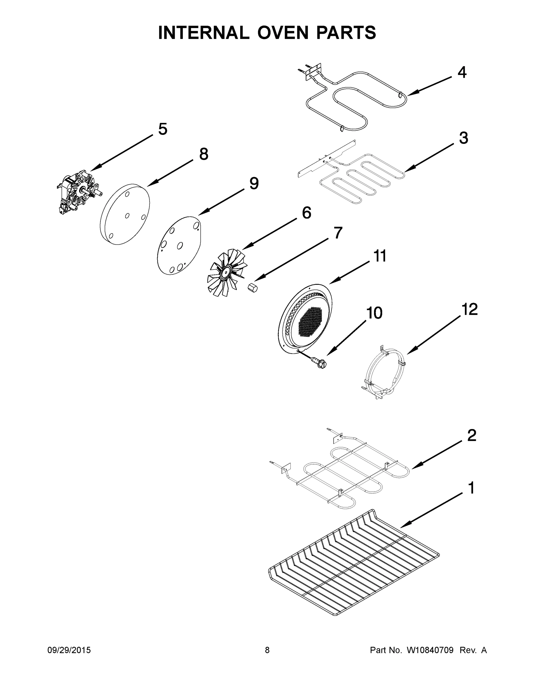 05 - INTERNAL OVEN PARTS