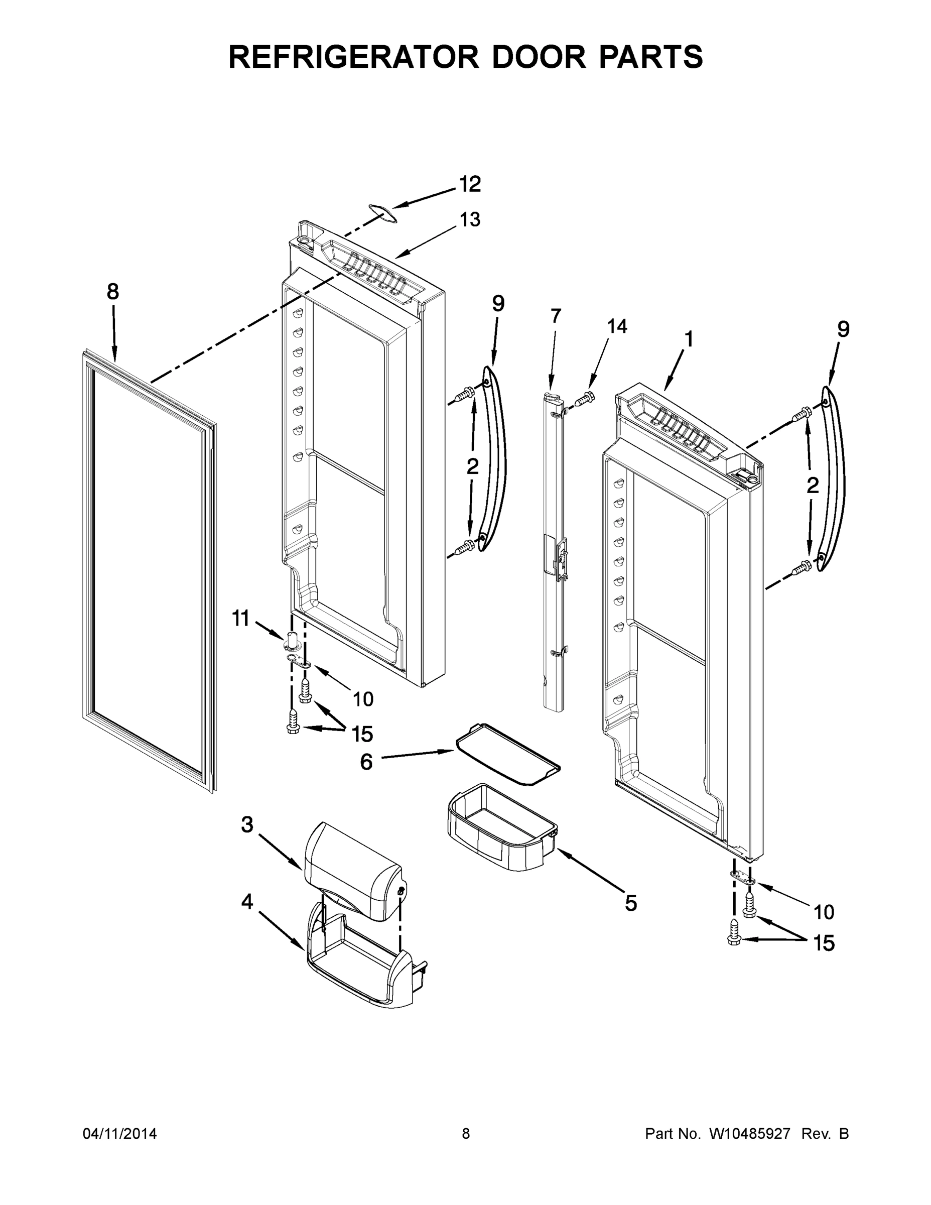 05 - REFRIGERATOR DOOR PARTS
