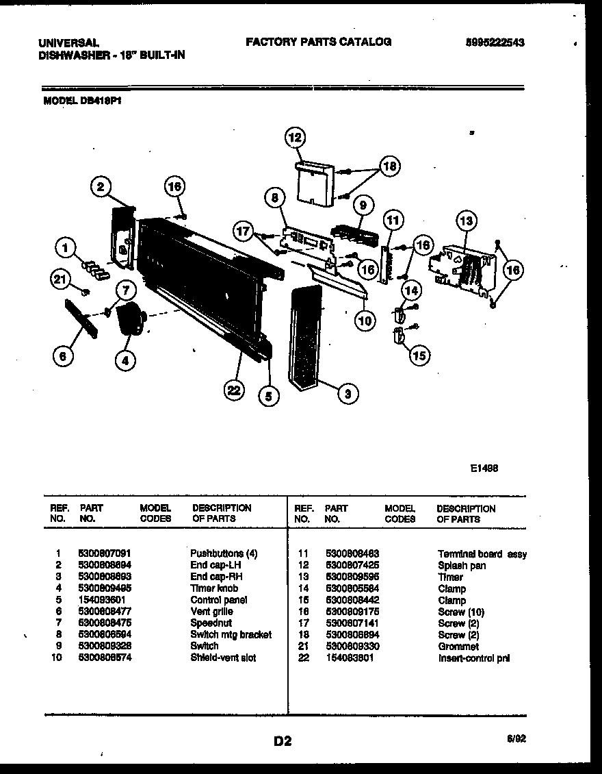 02 - CONSOLE AND CONTROL PARTS