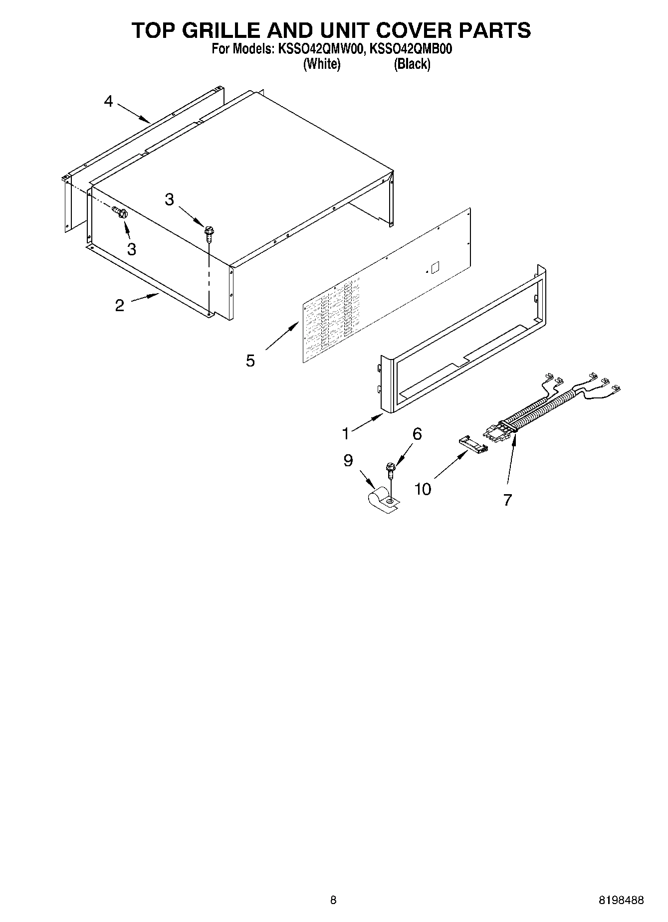 06 - TOP GRILLE AND UNIT COVER PARTS