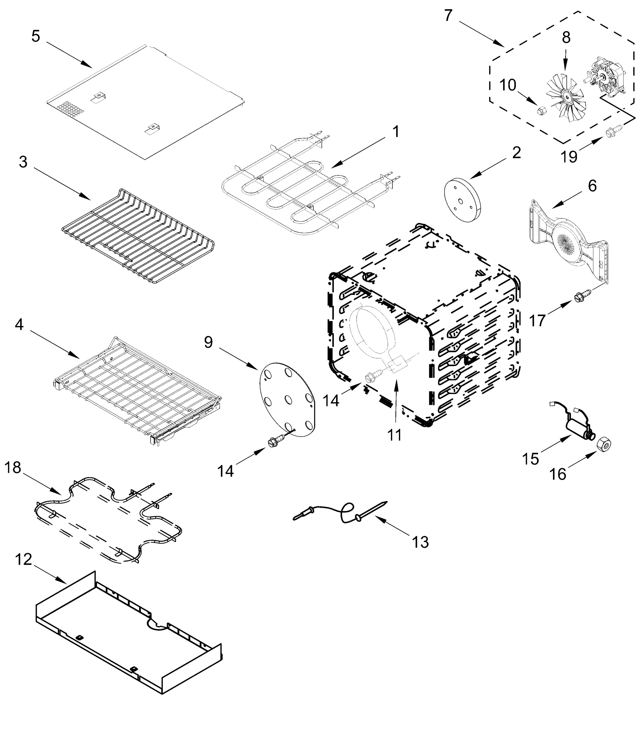INTERNAL OVEN PARTS