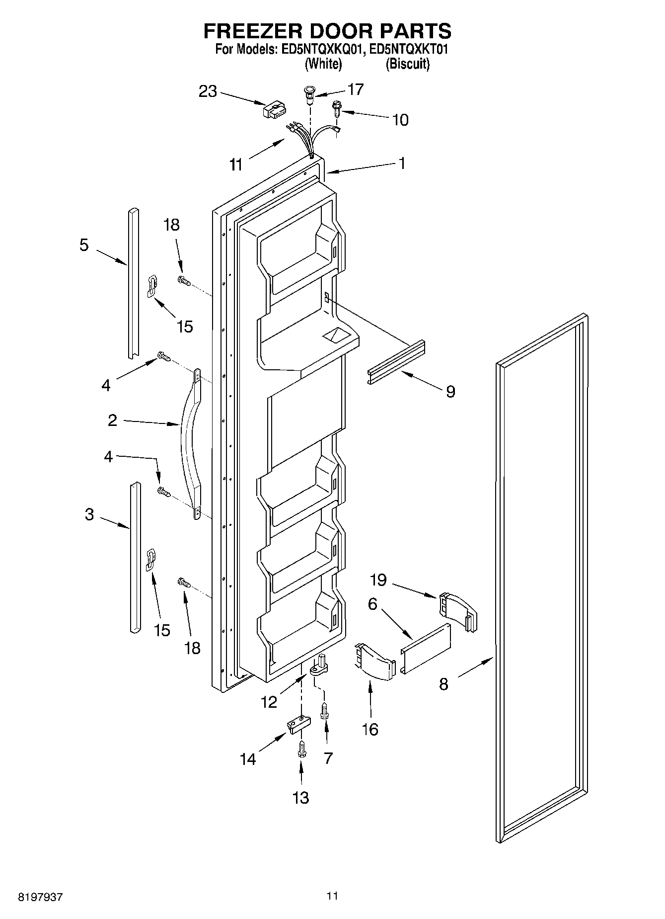 07 - FREEZER DOOR