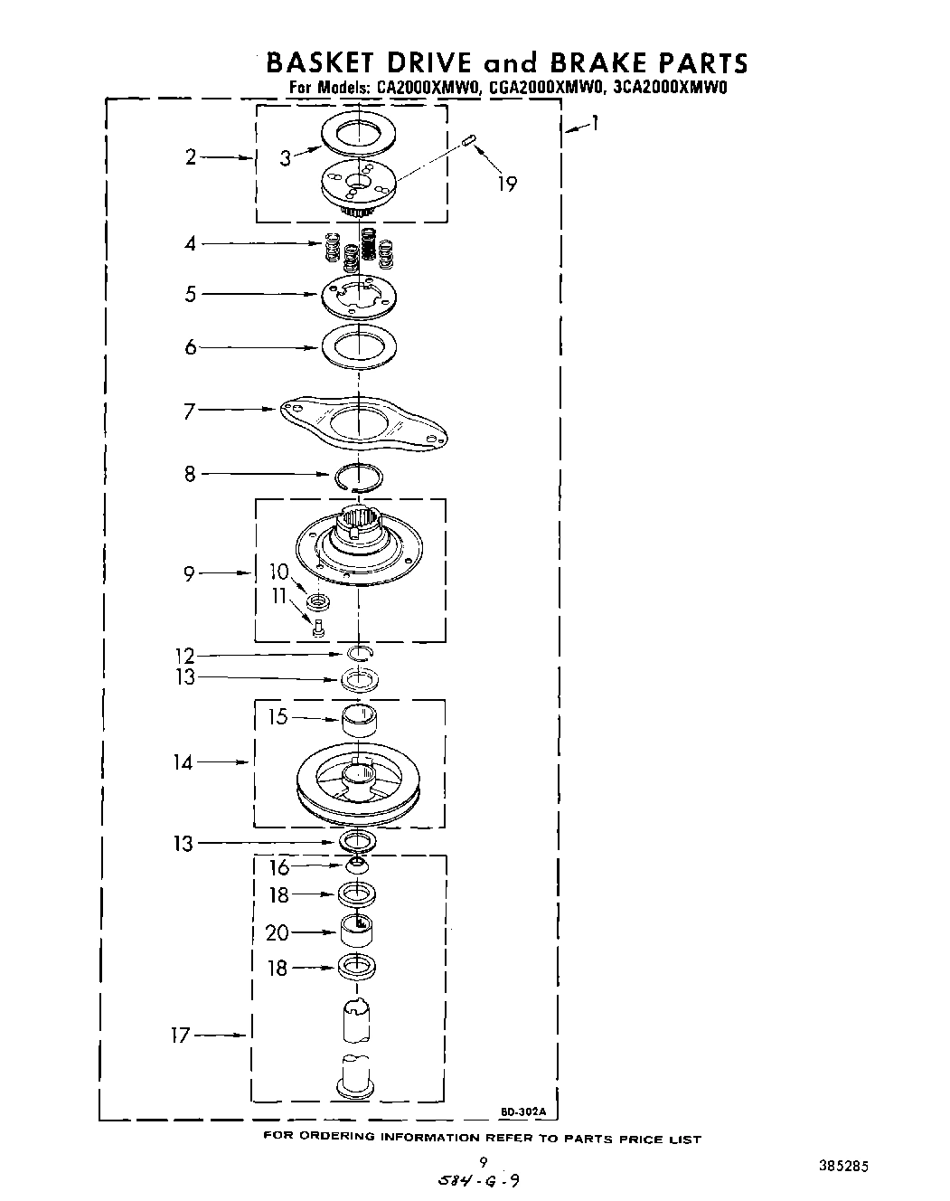 07 - BASKET DRIVE AND BRAKE
