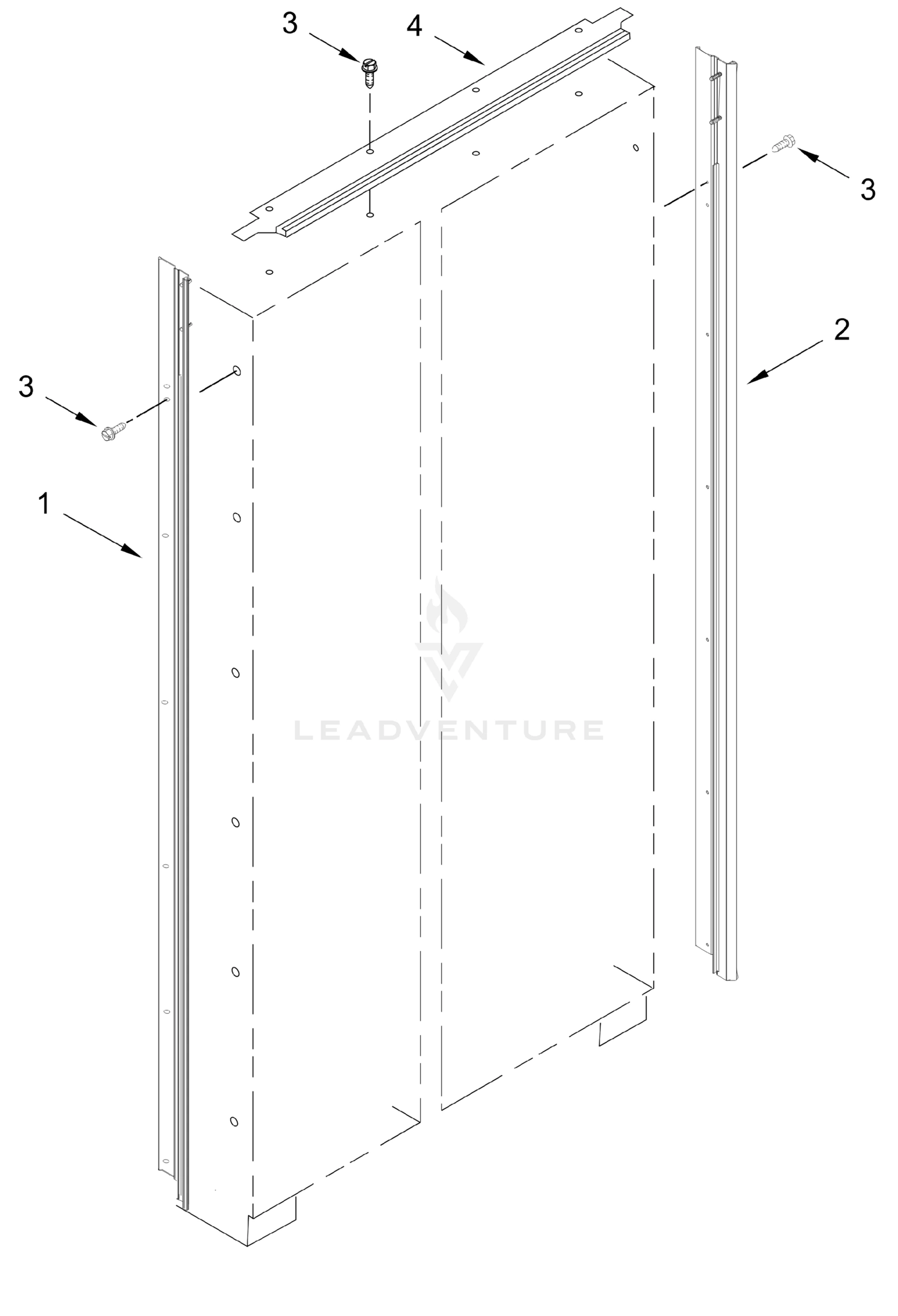 CABINET TRIM PARTS