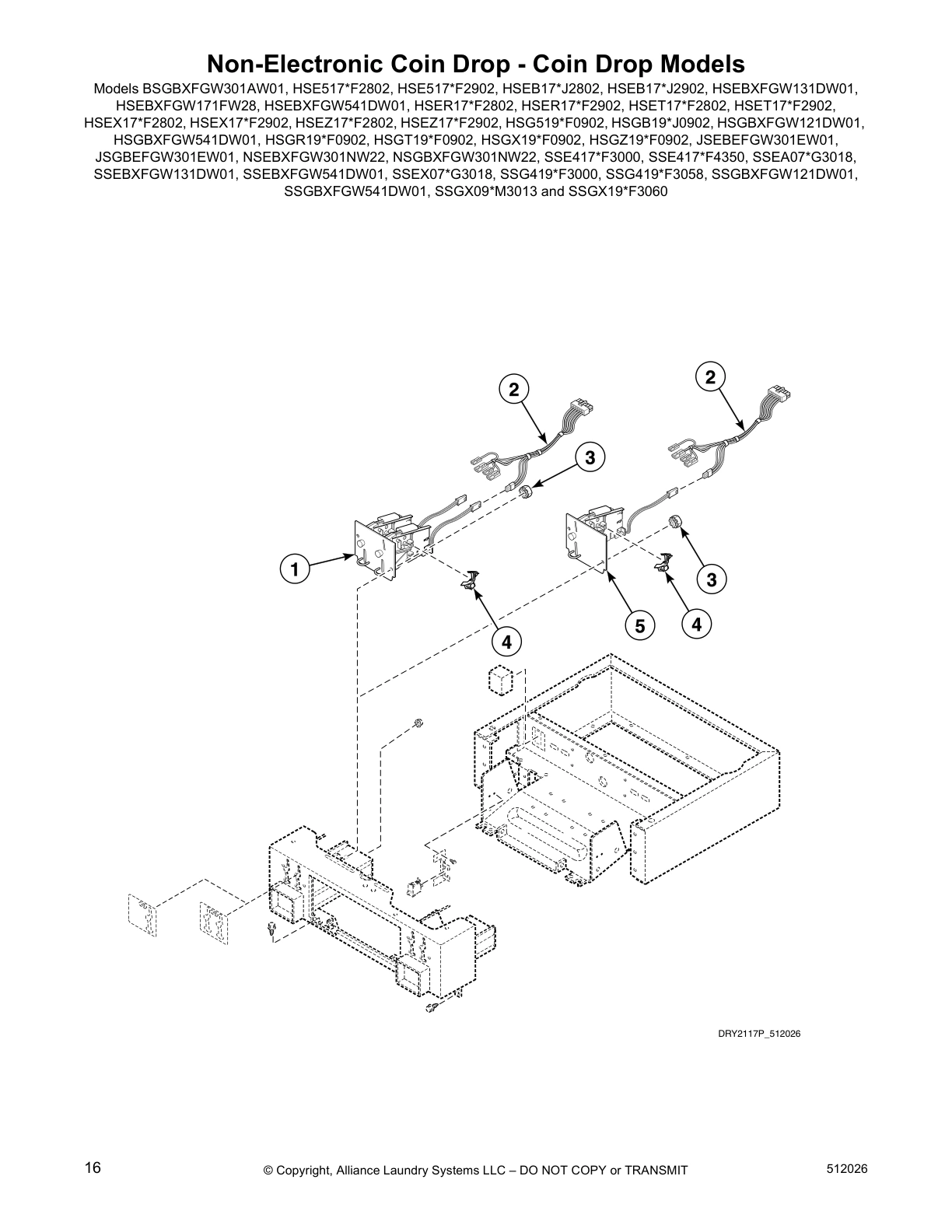 Non-Electronic Coin Drop - Coin Drop Models