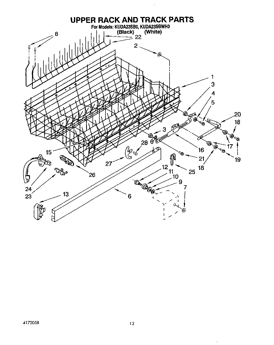 10 - UPPER RACK AND TRACK