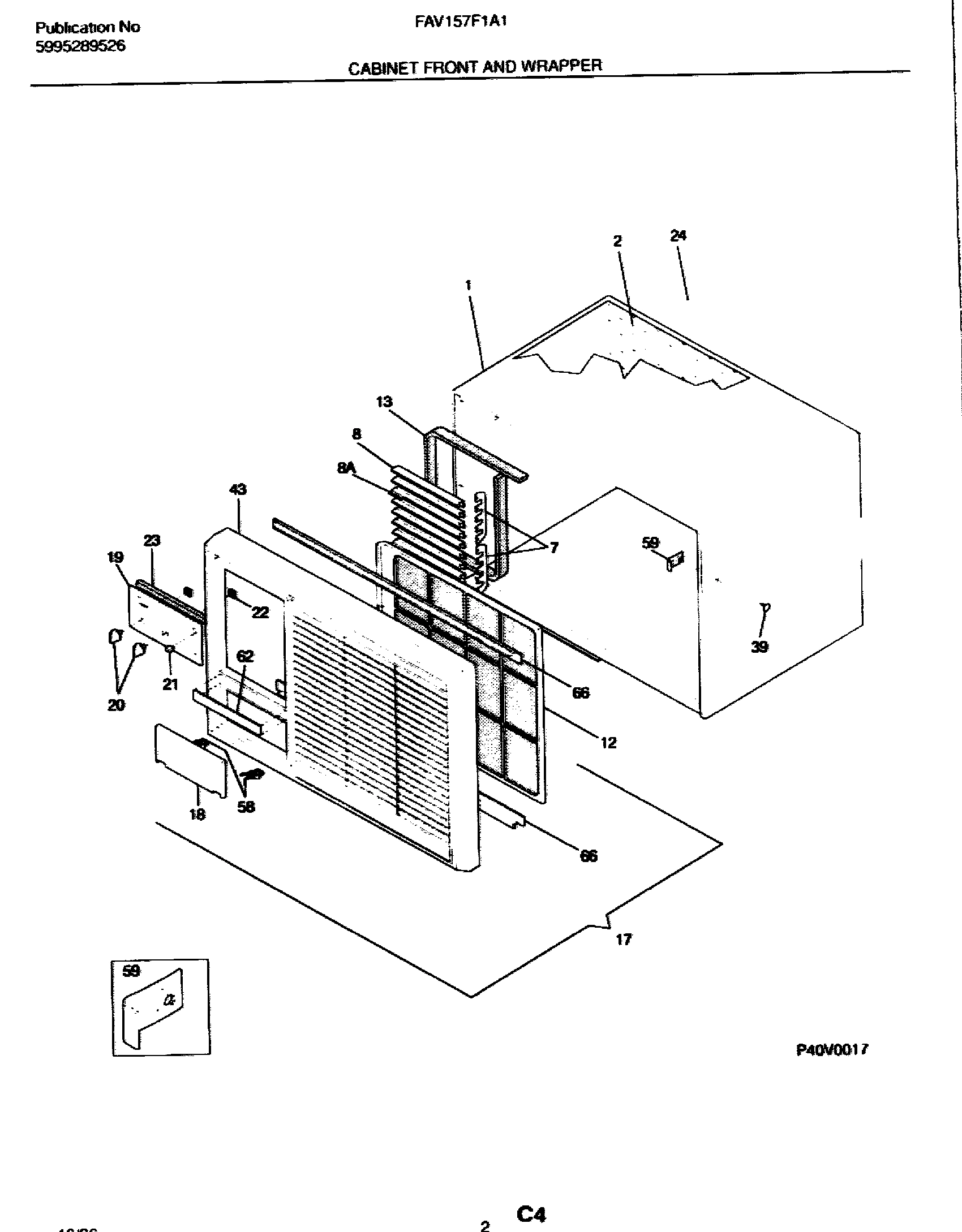 03 - CABINET FRONT AND WRAPPER