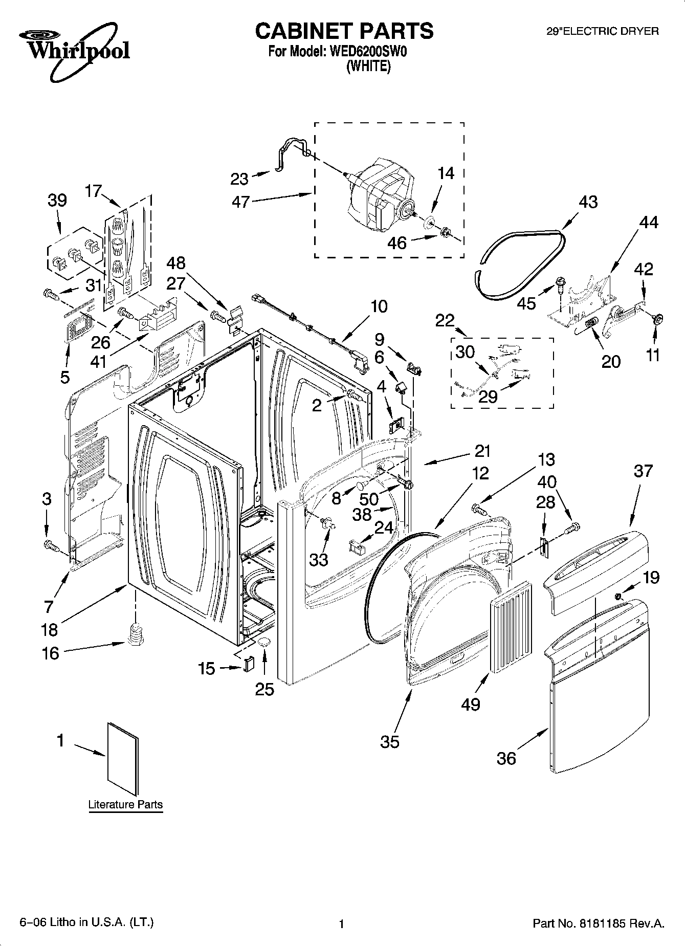 01 - CABINET PARTS