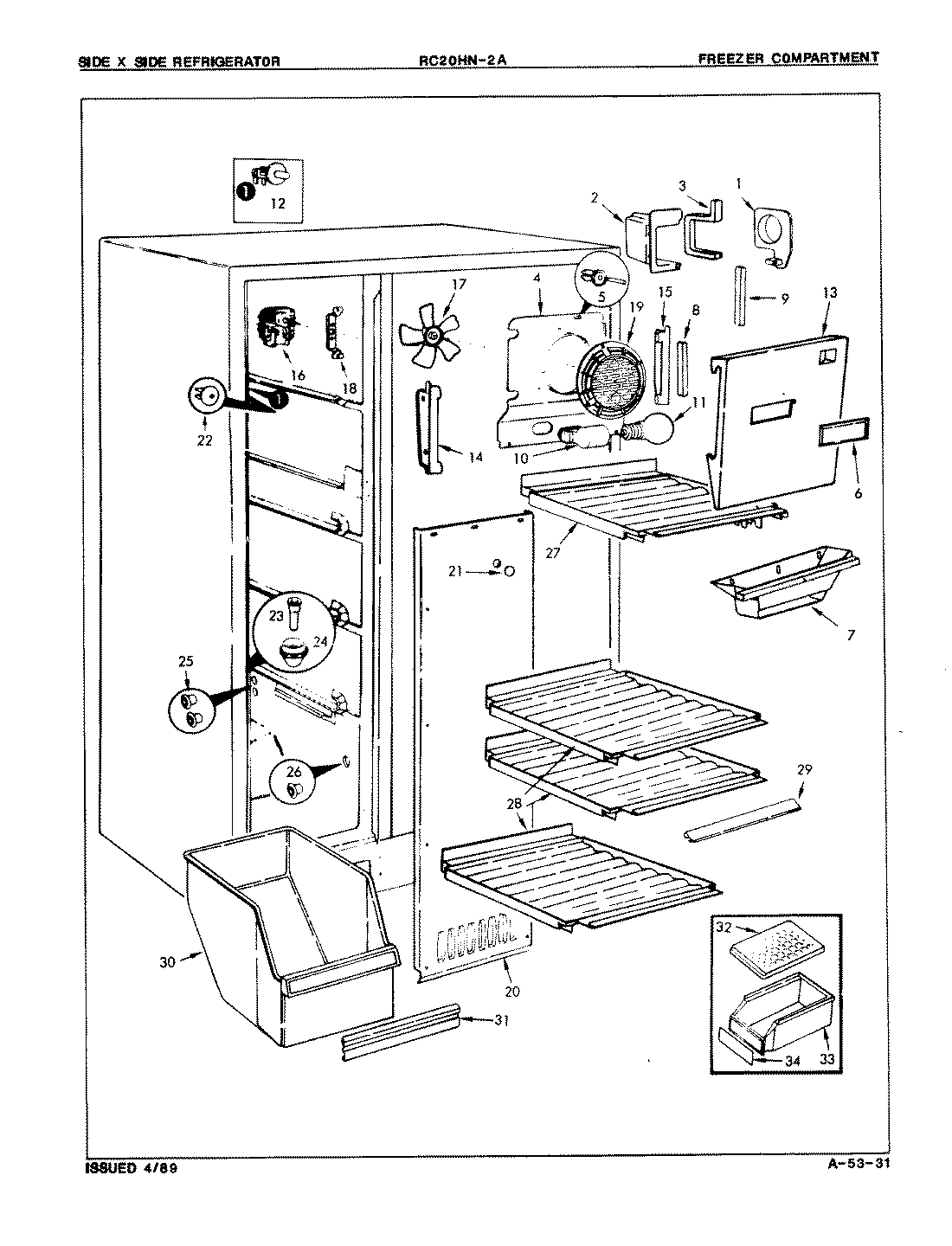 01 - FREEZER COMPARTMENT