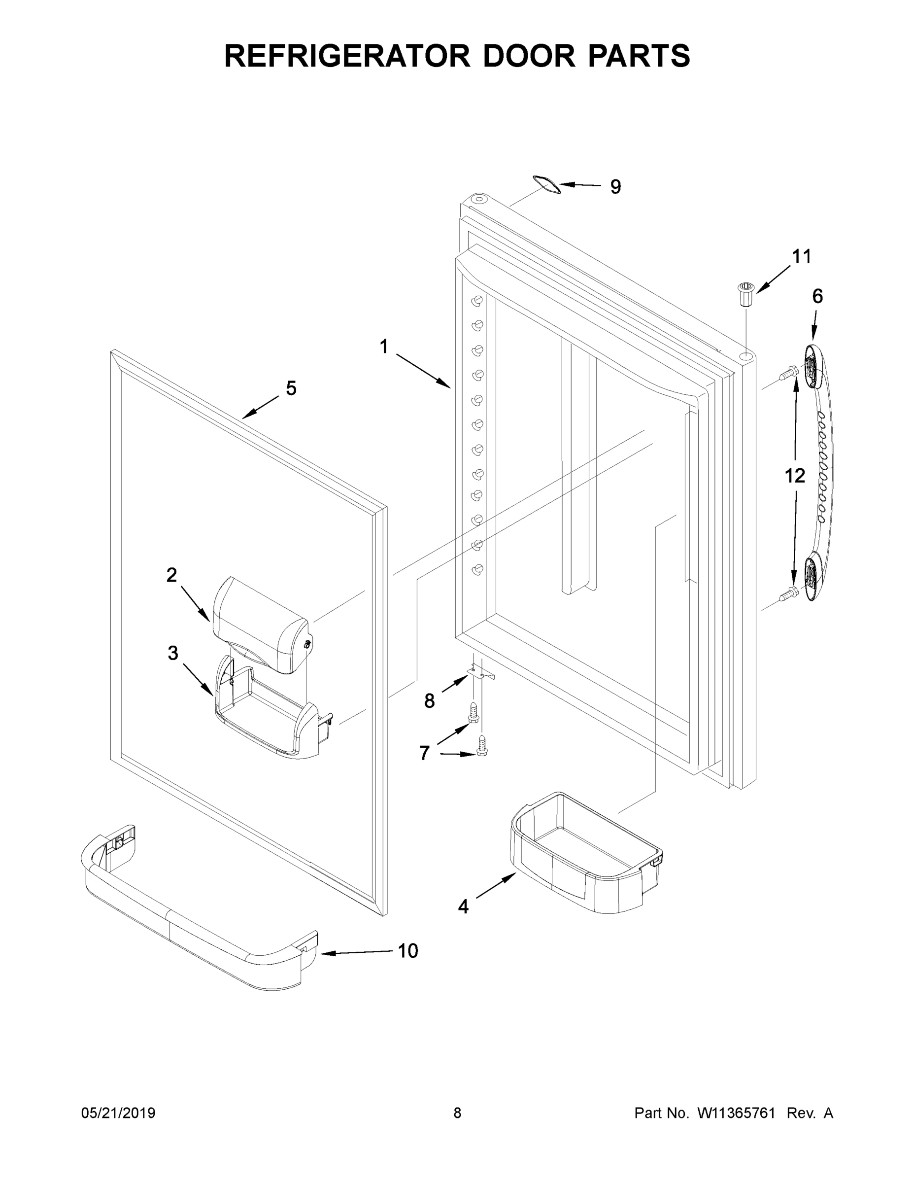 05 - REFRIGERATOR DOOR PARTS