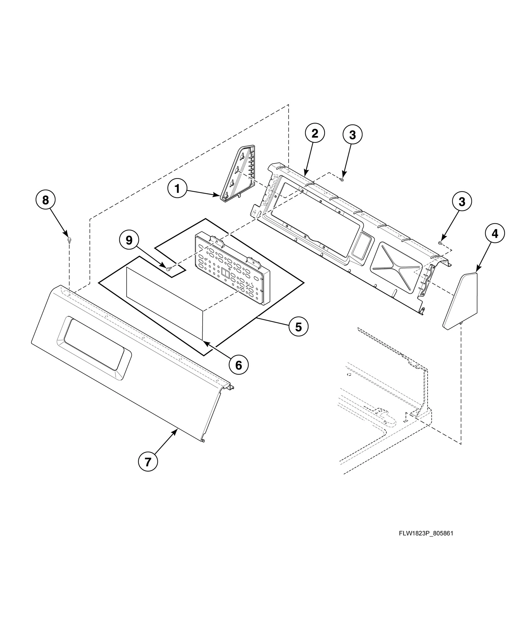 Control Panel and Control (Drawing 2 of 2)