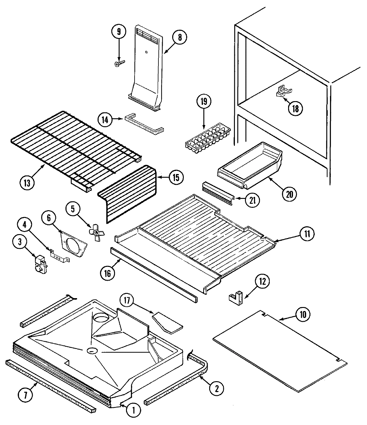 01 - FREEZER COMPARTMENT