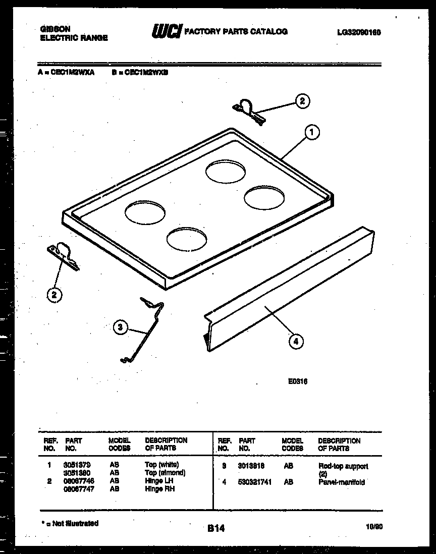 03 - COOKTOP PARTS