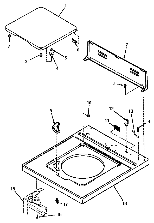 02 - CAB TOP/LOADING DOOR & CTRL HOOD PAN