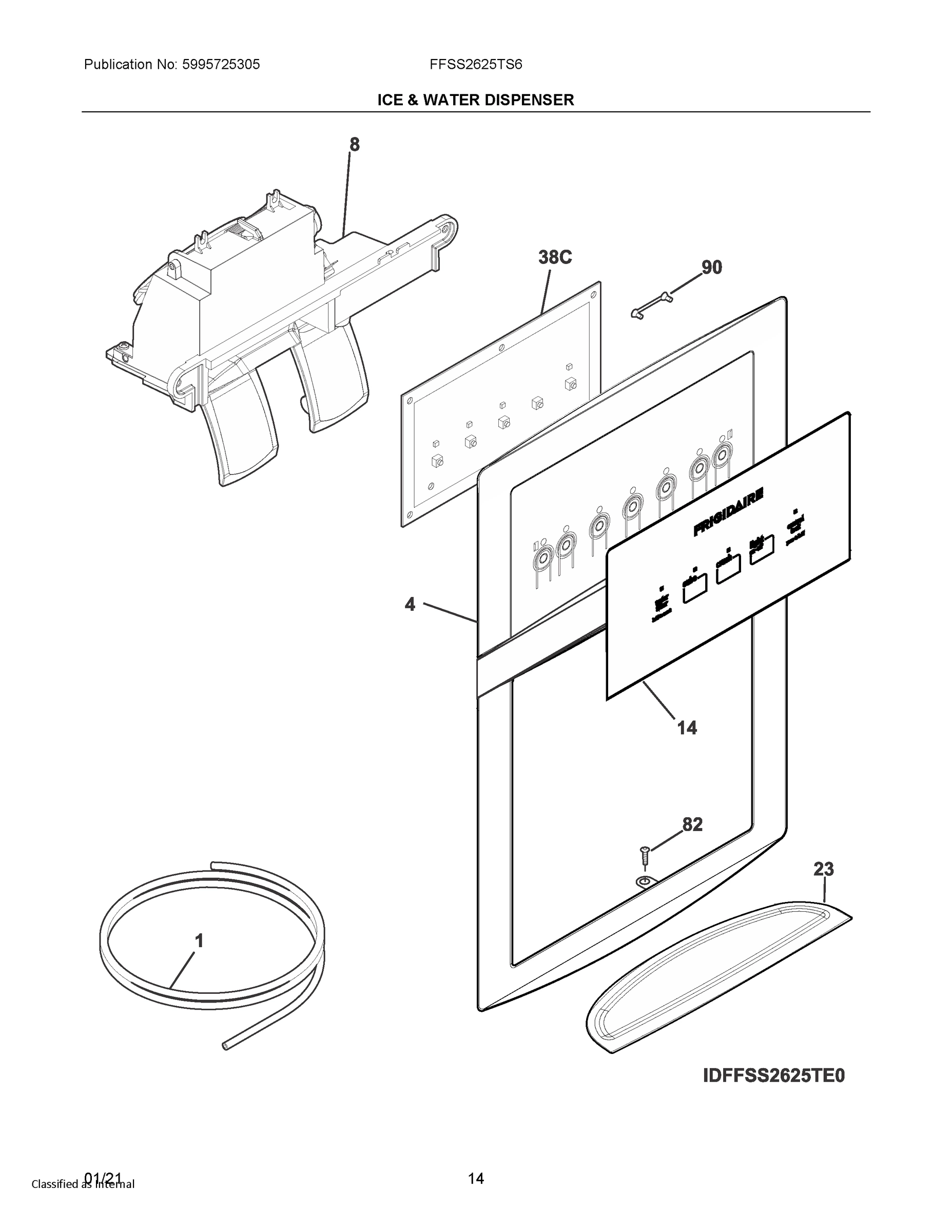 08 - ICE & WATER DISPENSER