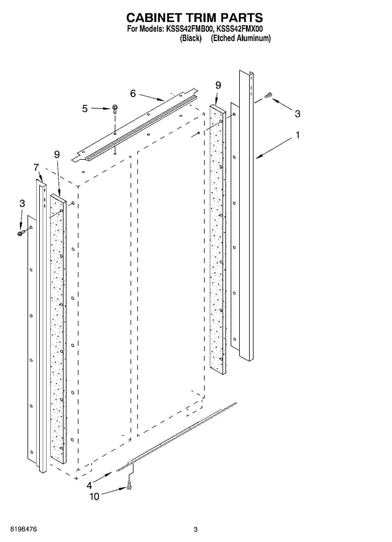 02 - CABINET TRIM PARTS