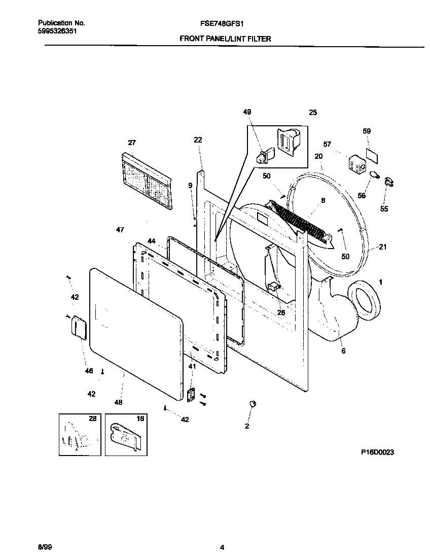 03 - P16D0023 FRNT PNL,DOOR