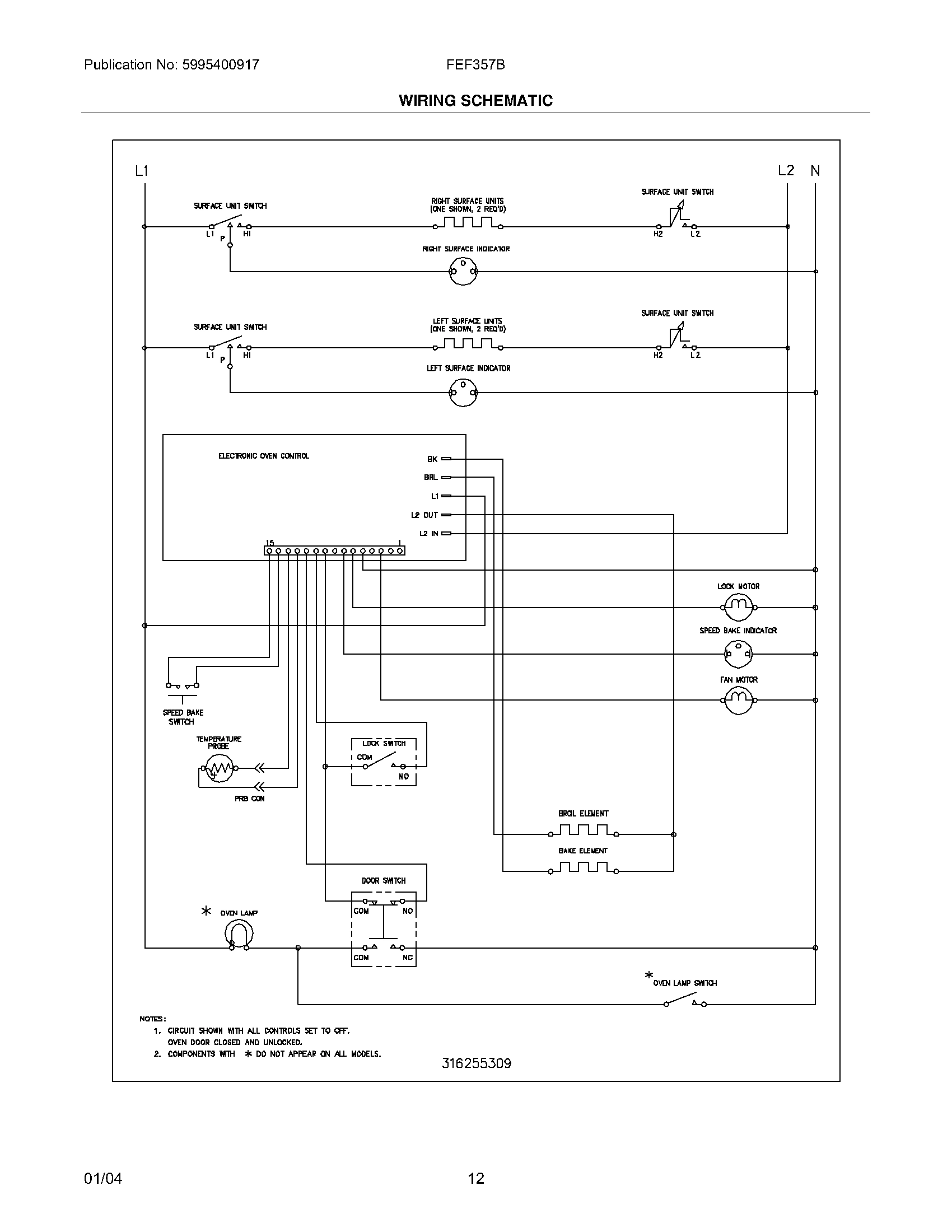 10 - WIRING SCHEMATIC