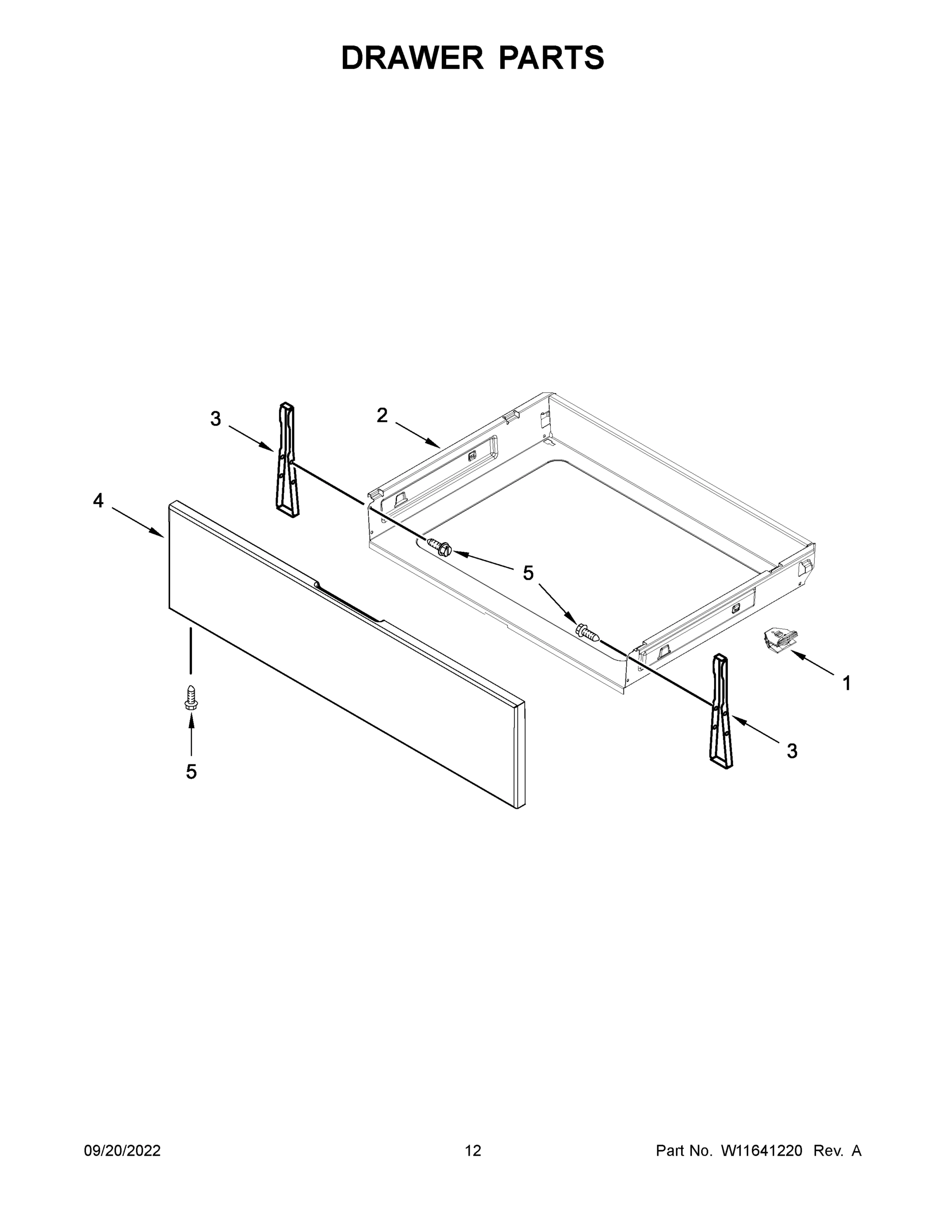 07 - DRAWER PARTS