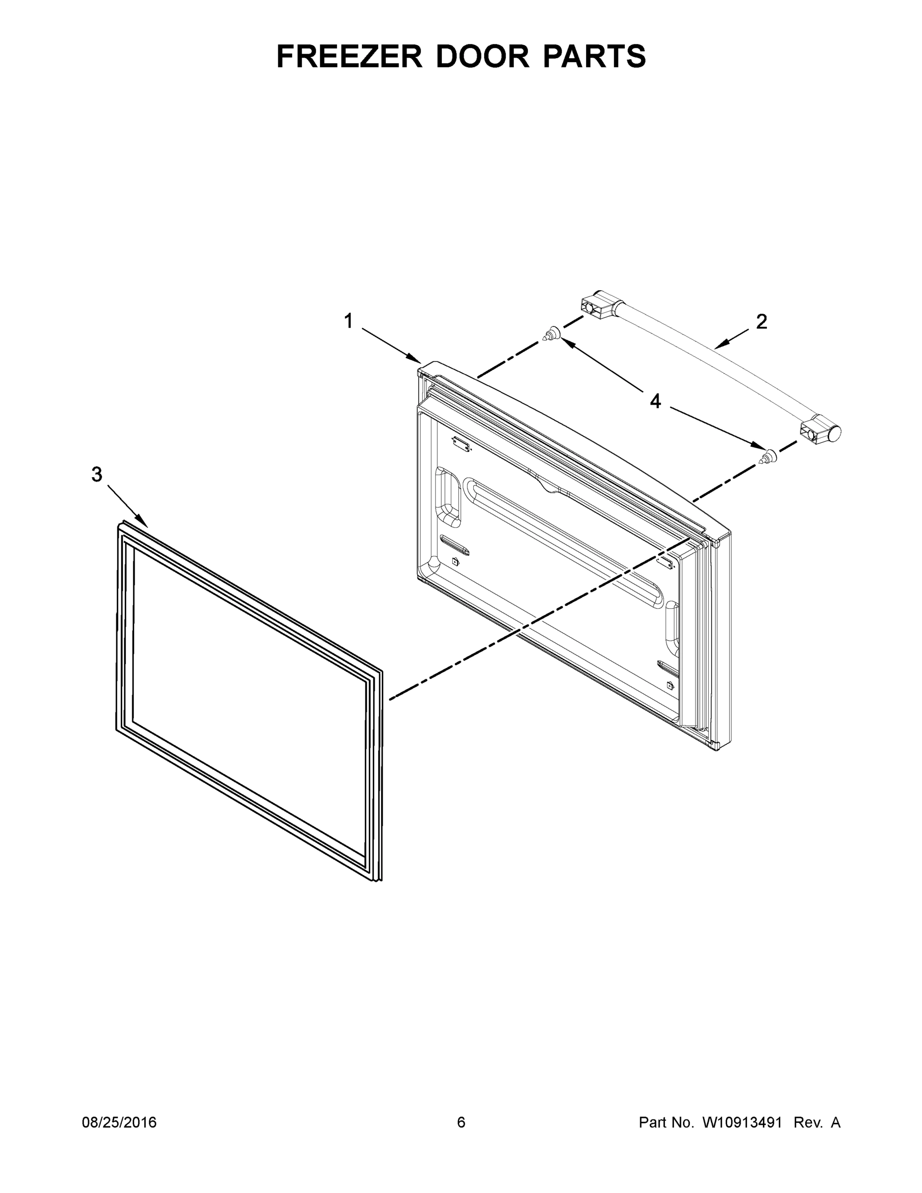 04 - FREEZER DOOR PARTS