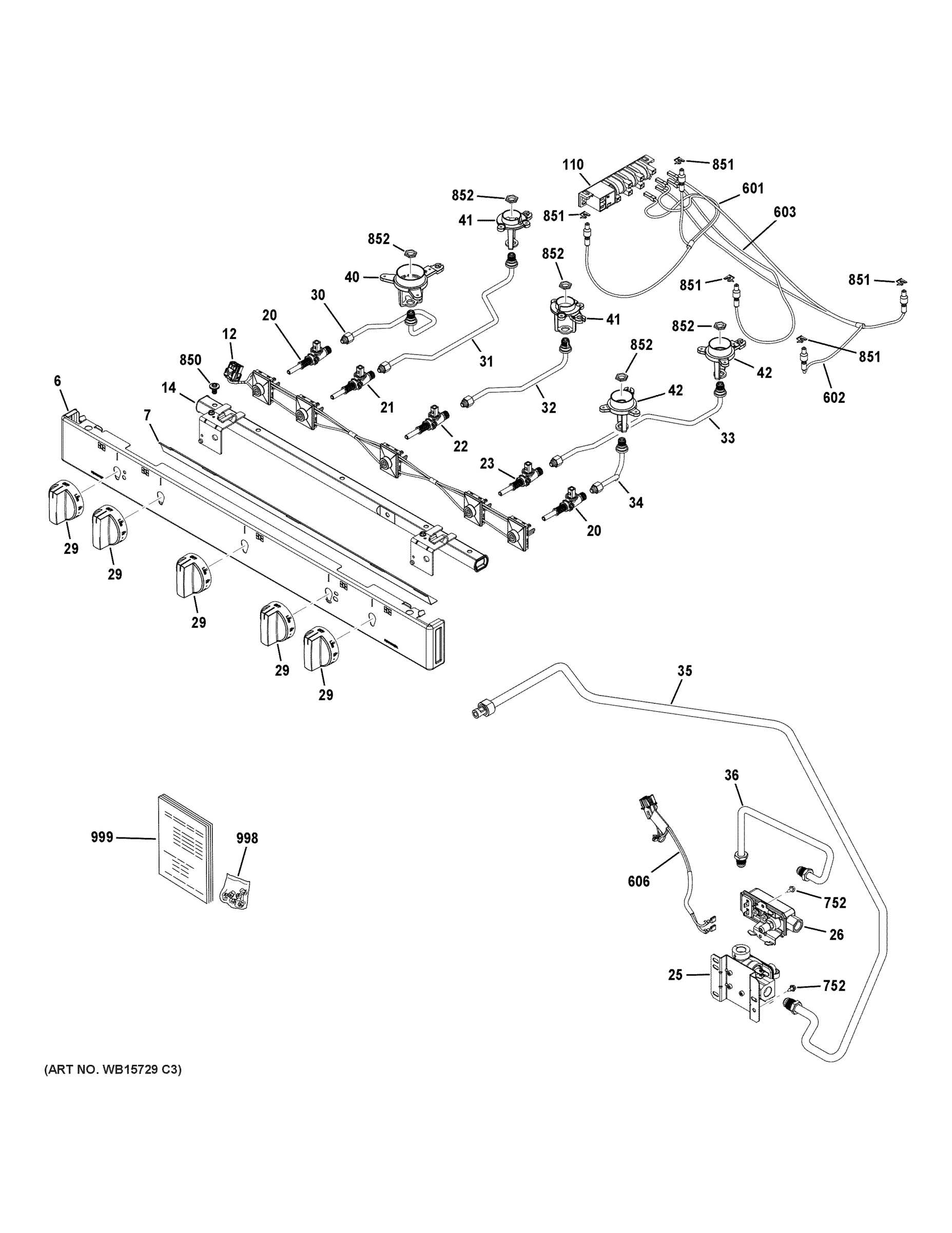 GAS & BURNER PARTS